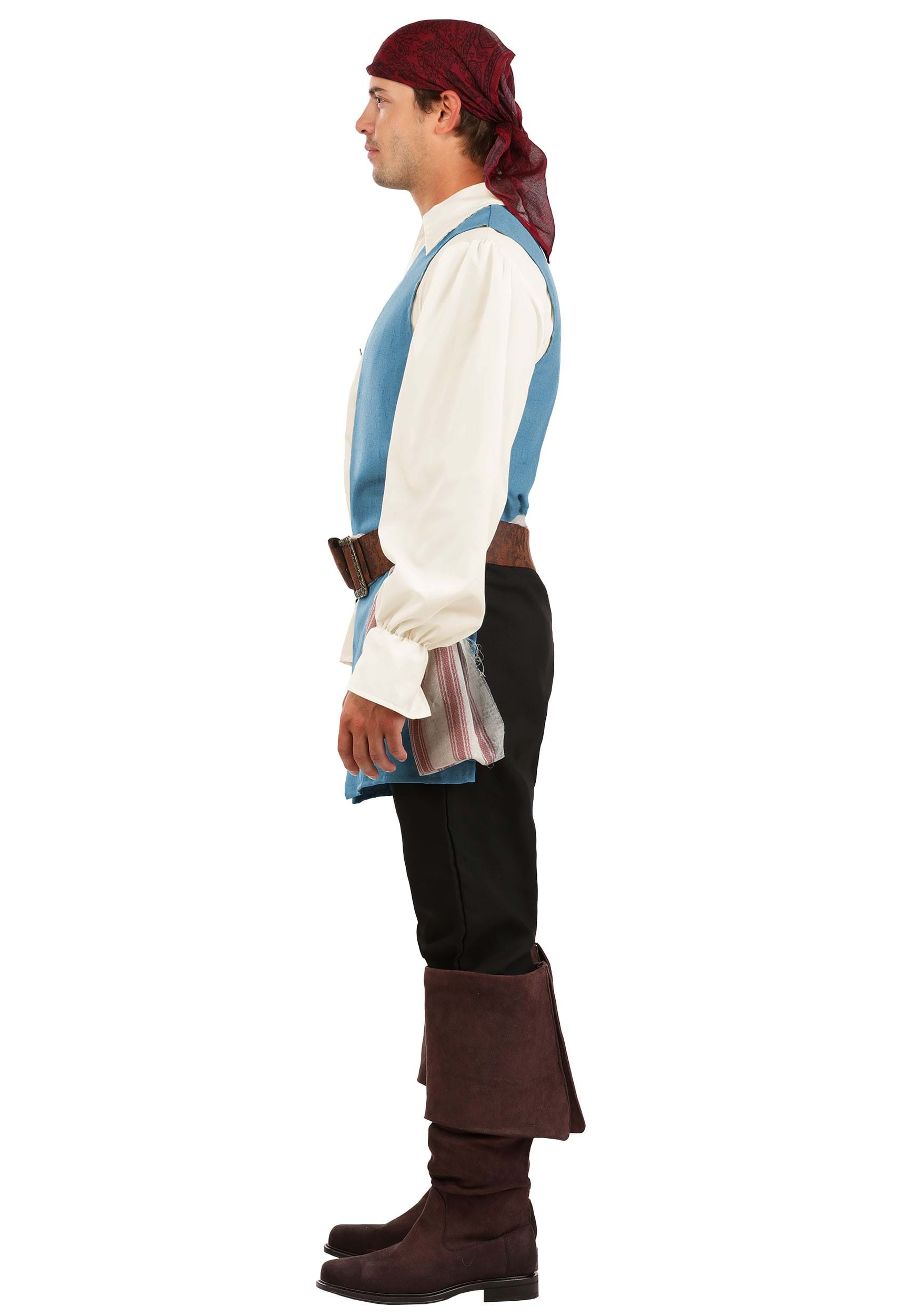 Deluxe Disney Jack Sparrow Adult Costume Kit