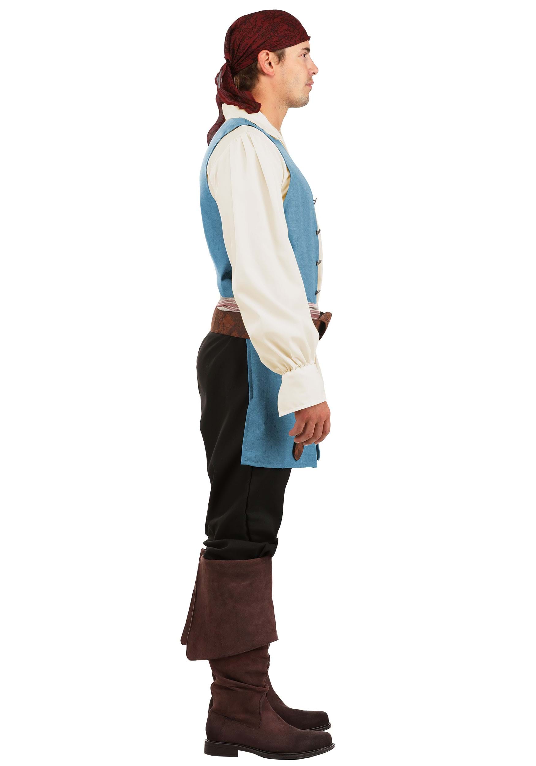 Deluxe Disney Jack Sparrow Adult Costume Kit