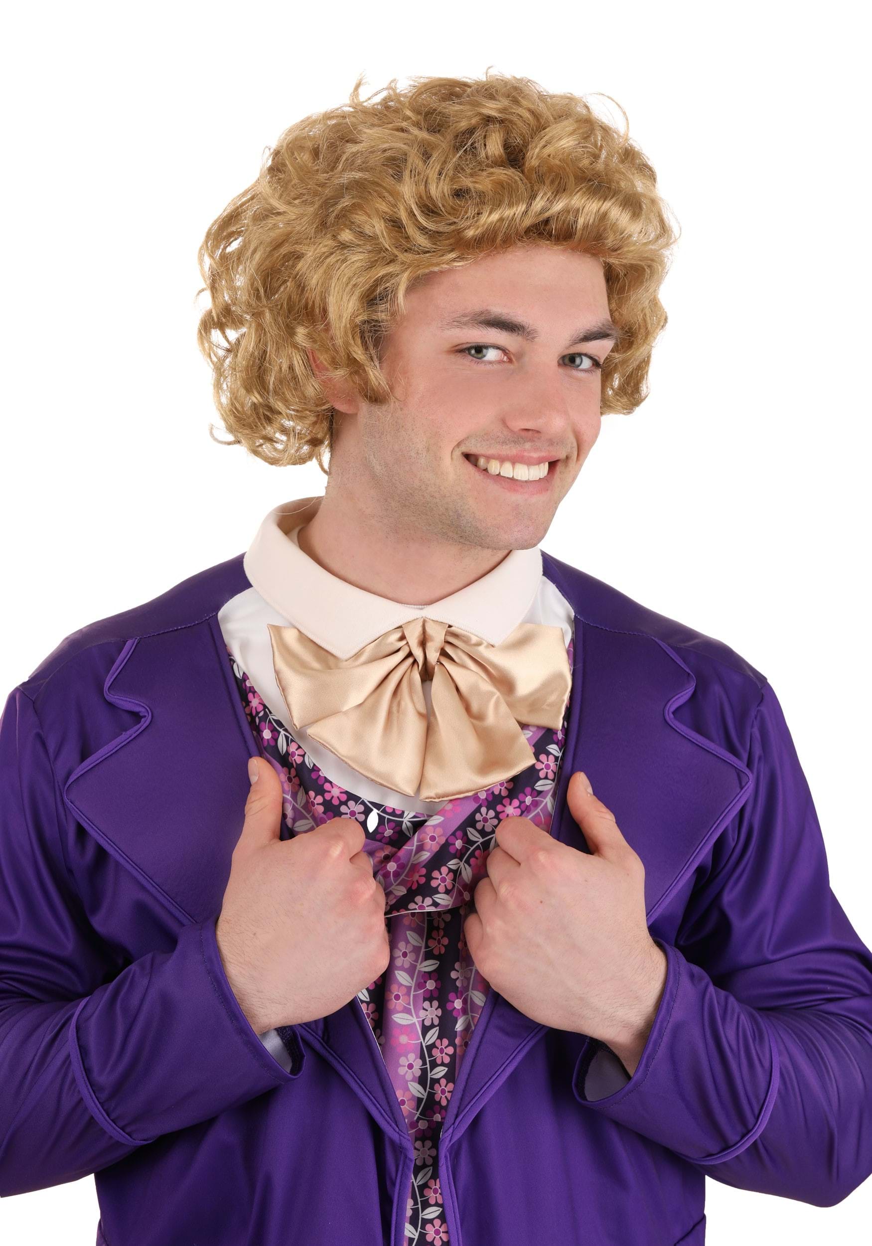 Men's Willy Wonka and the Chocolate Factory Willy Wonka Wig