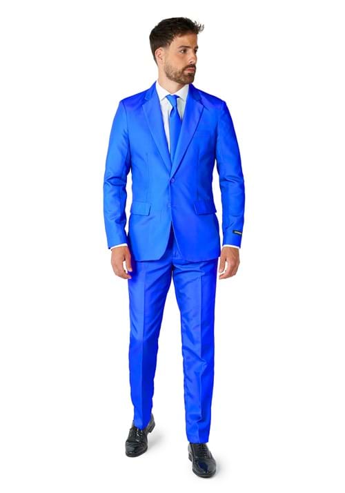 Suitmeister Solid Blue Suit for Men