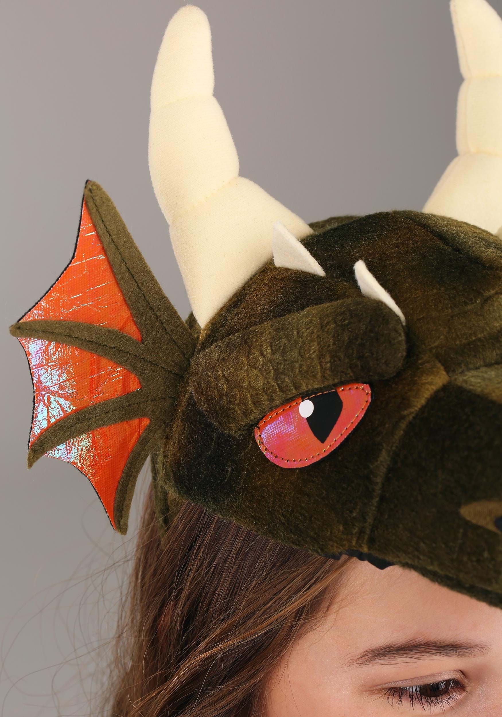 Dragon Soft Headband & Tail Accessory Costume Kit