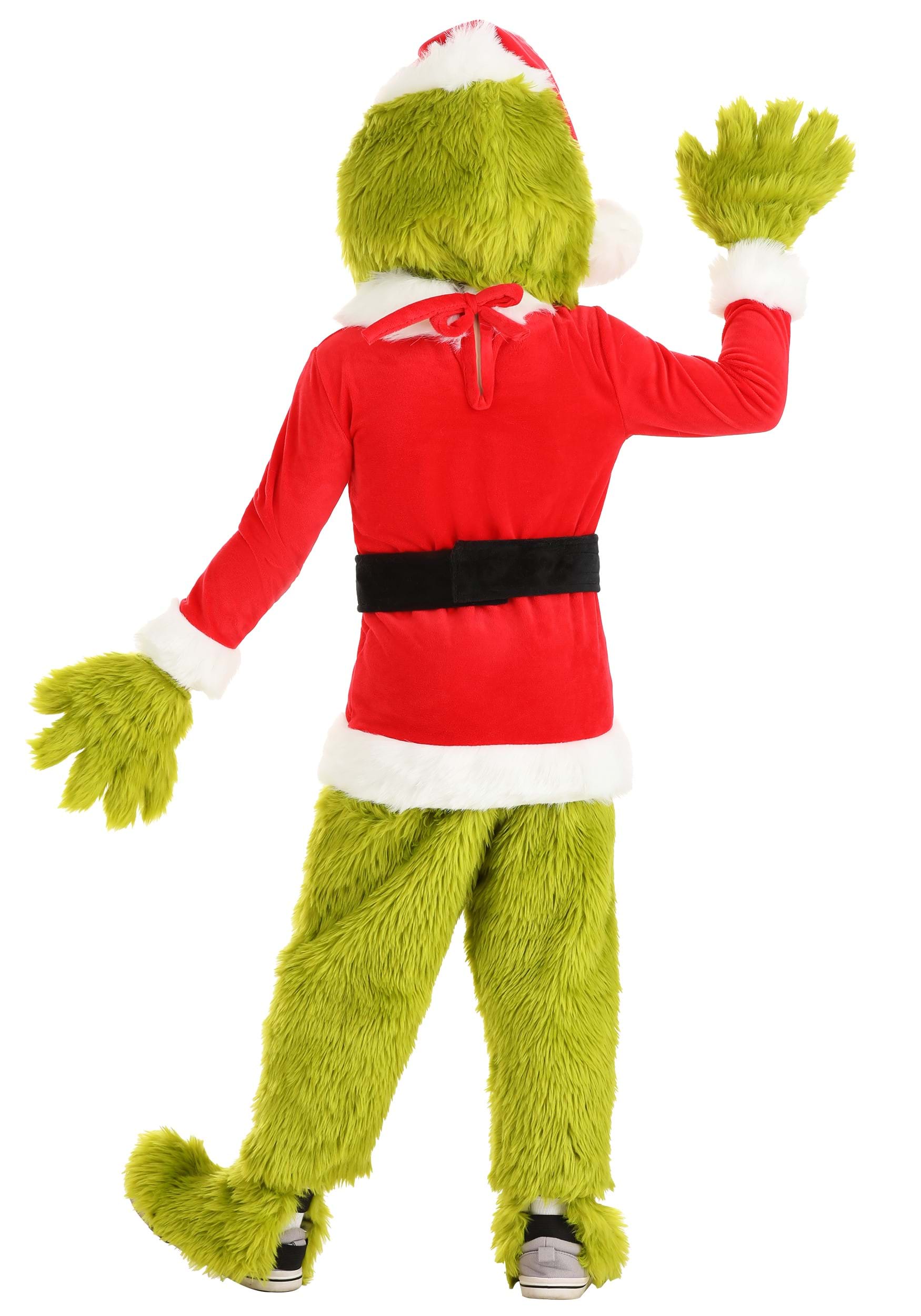 Toddler Grinch Santa Dr. Seuss Open Face Costume