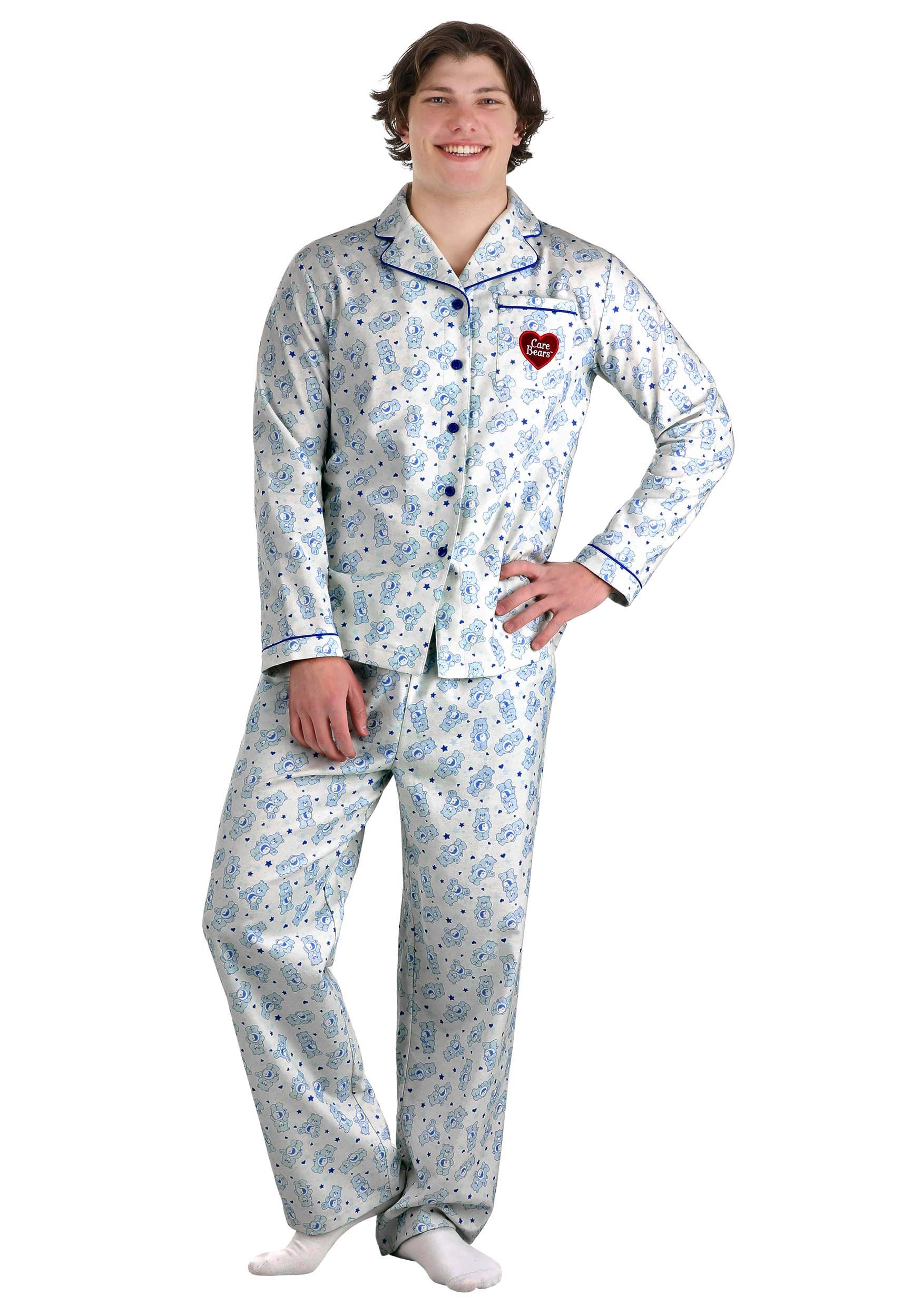 Bedtime Bear Care Bears Pajama Set for Adults 3 Bedtime Bear Care Bears Pajama Set for Adults