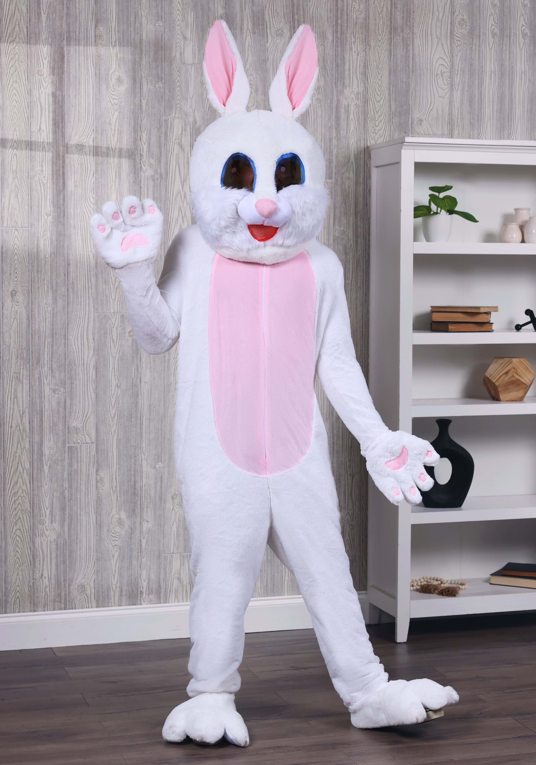 Adult Easter Bunny Mascot Costume