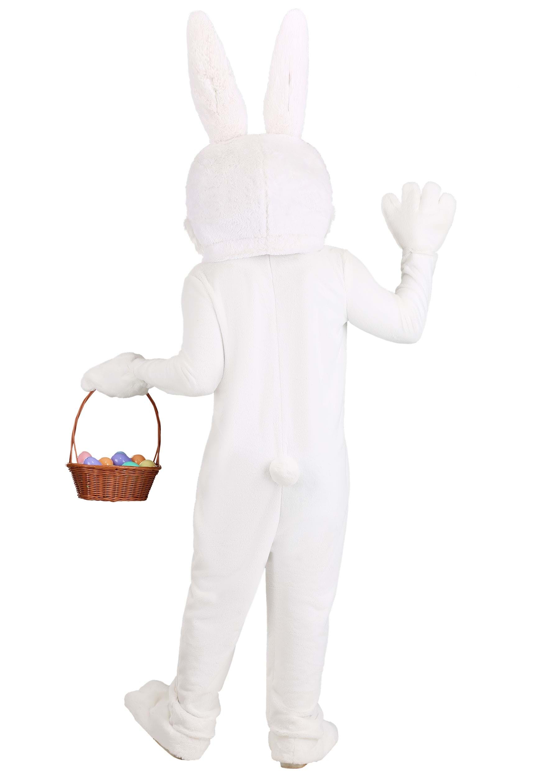 Adult Easter Bunny Mascot Costume 4 Adult Easter Bunny Mascot Costume