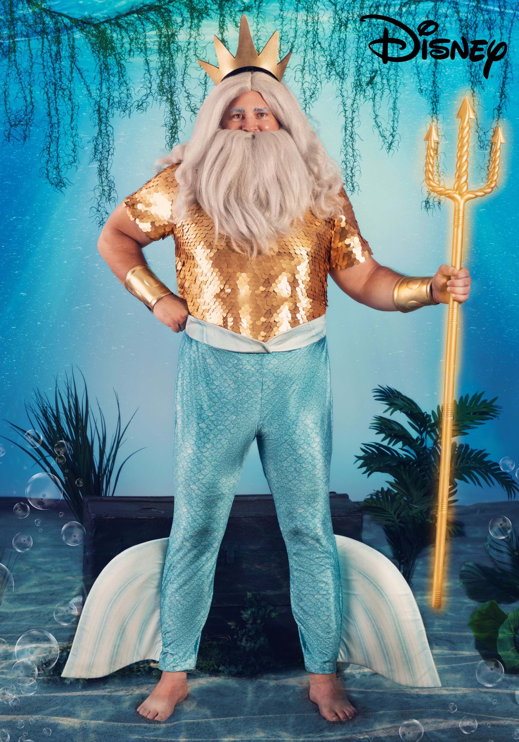 Plus Size Costume King Triton