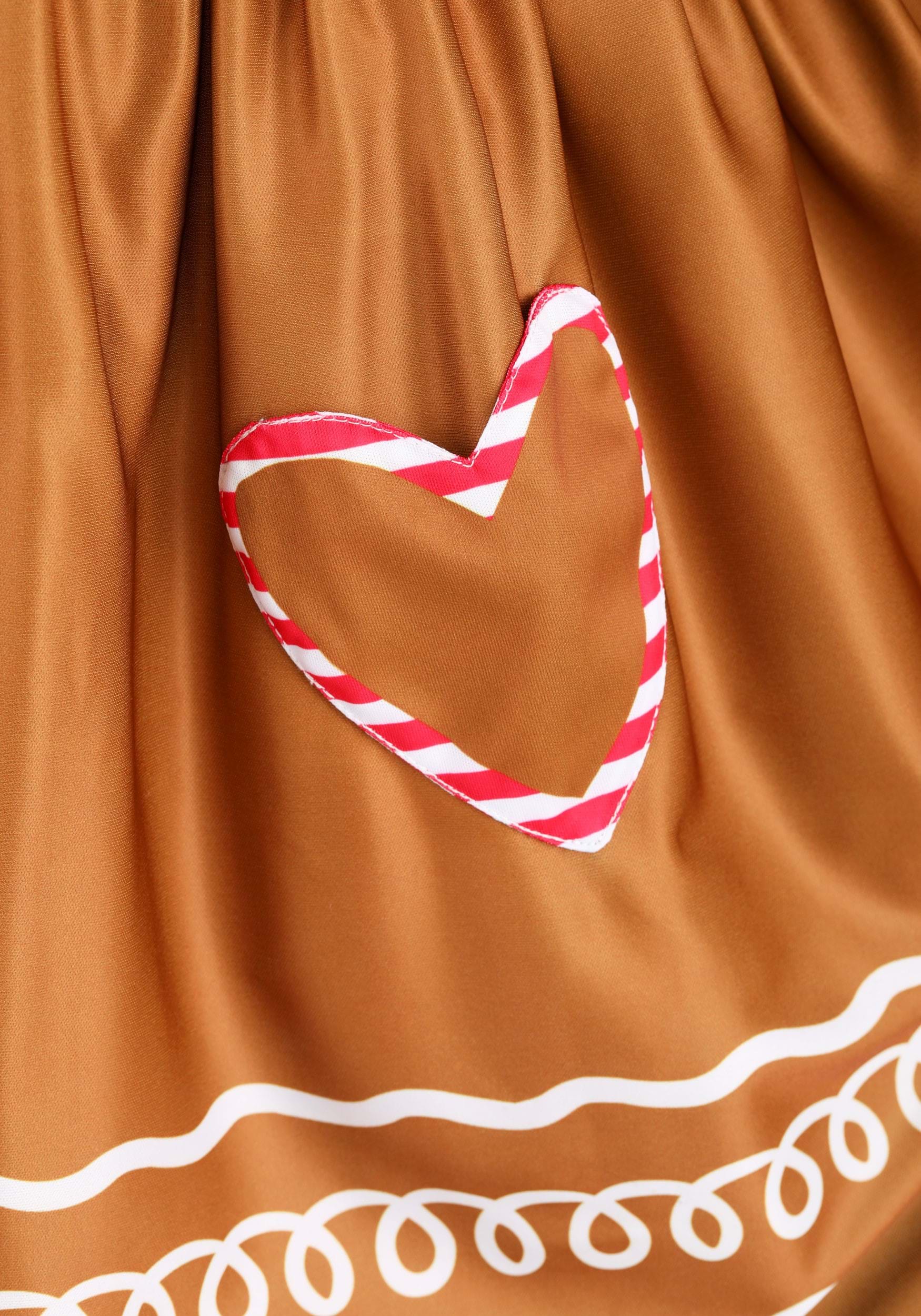 Gingerbread Girl's Costume Dress