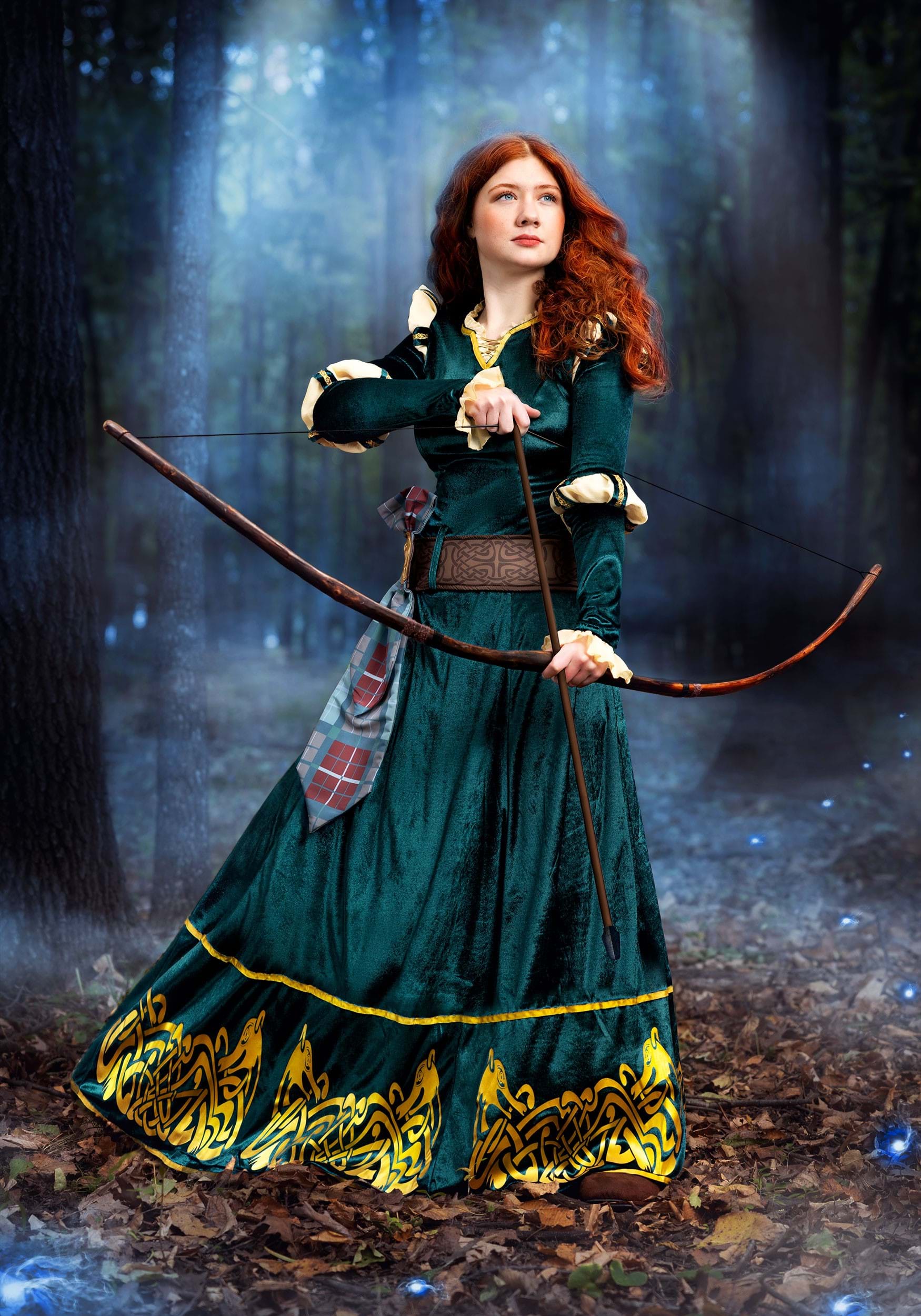 Disney Brave Premium Merida Costume Dress for Women 2 Disney Brave Premium Merida Costume Dress for Women