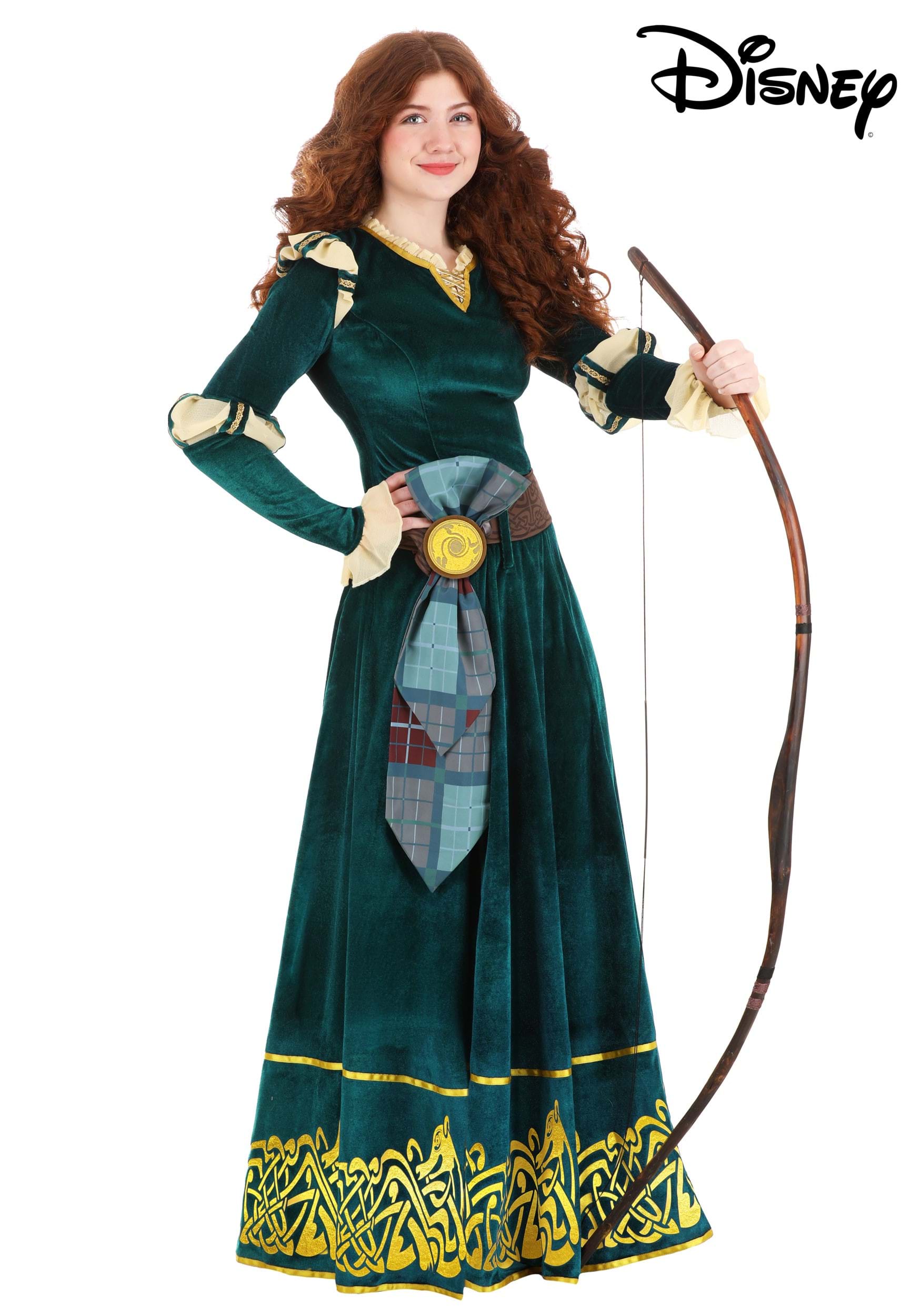 Disney Brave Premium Merida Costume Dress for Women 3 Disney Brave Premium Merida Costume Dress for Women