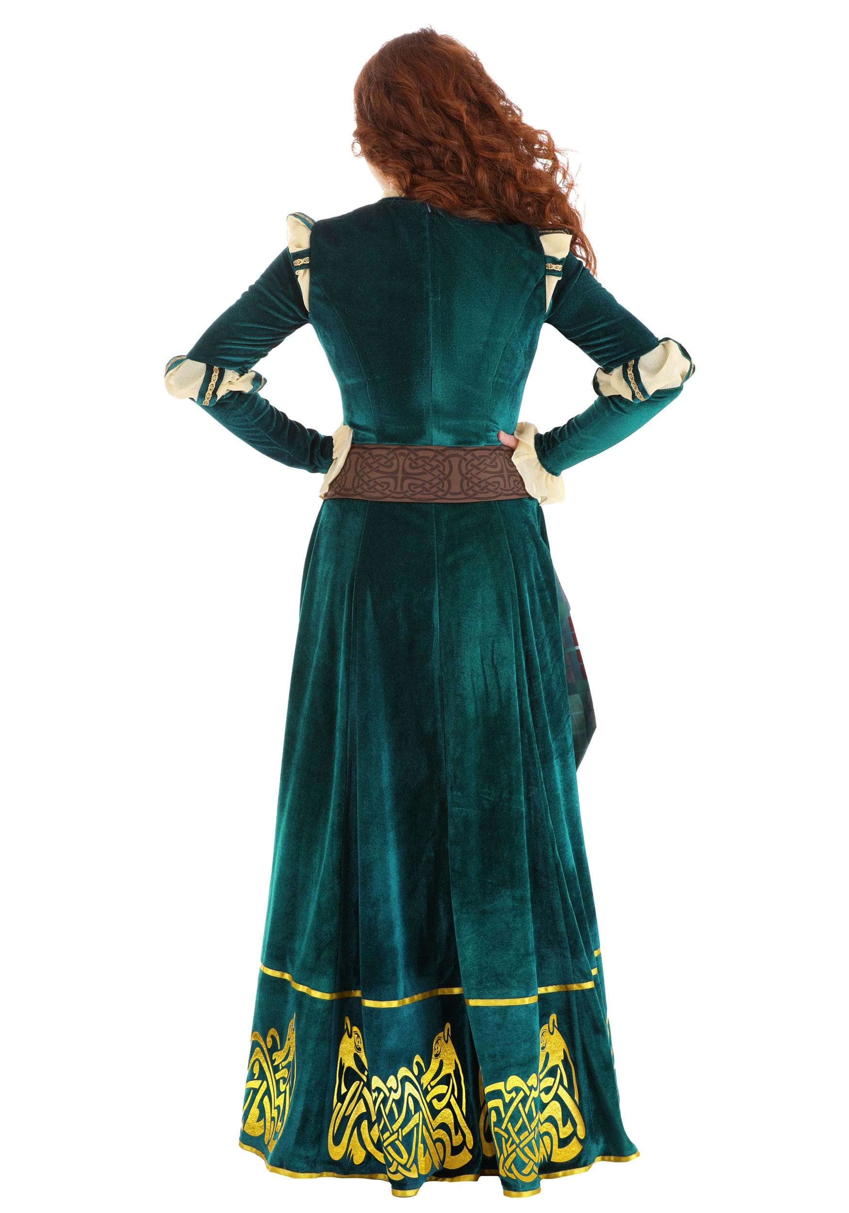 Disney Brave Premium Merida Costume Dress for Women 4 Disney Brave Premium Merida Costume Dress for Women