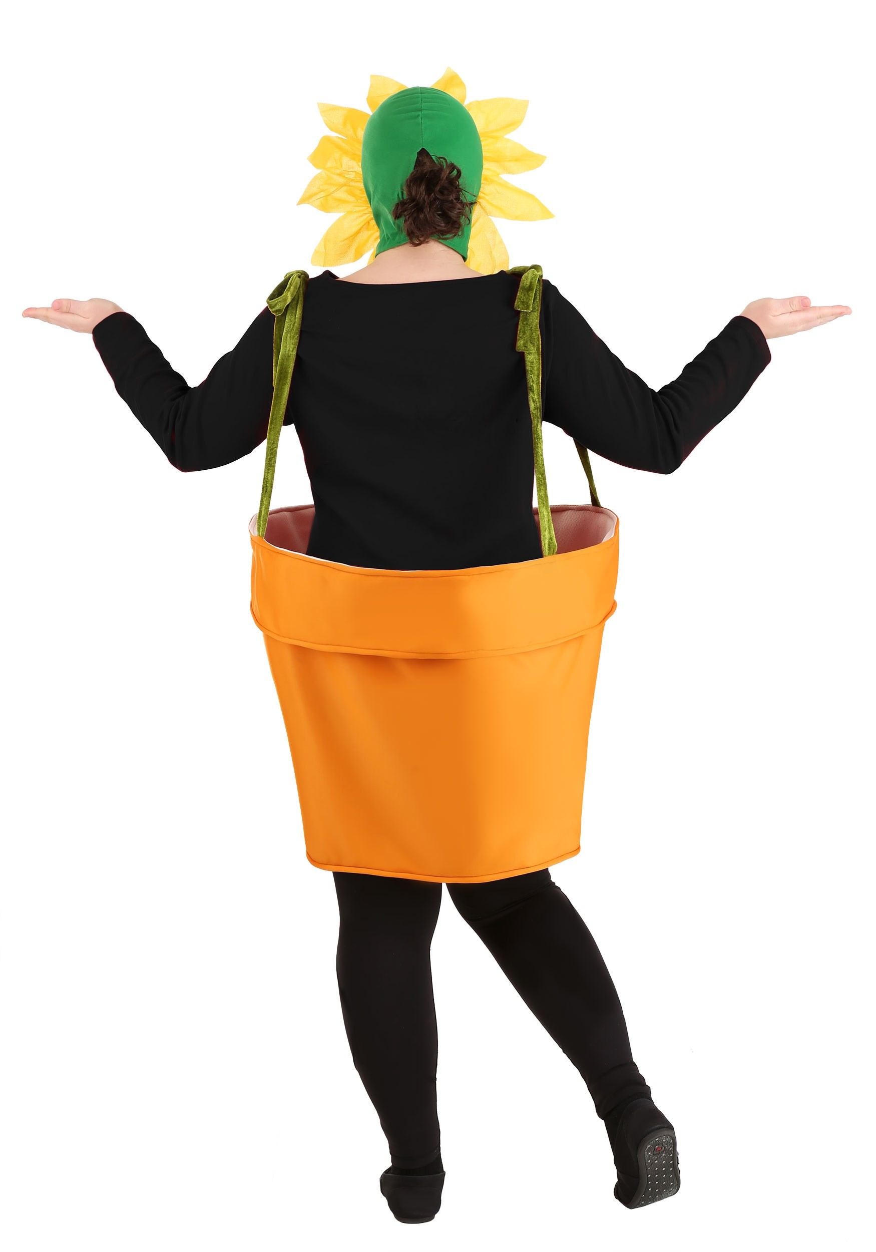 Plus Size Flower Pot Costume for Adults