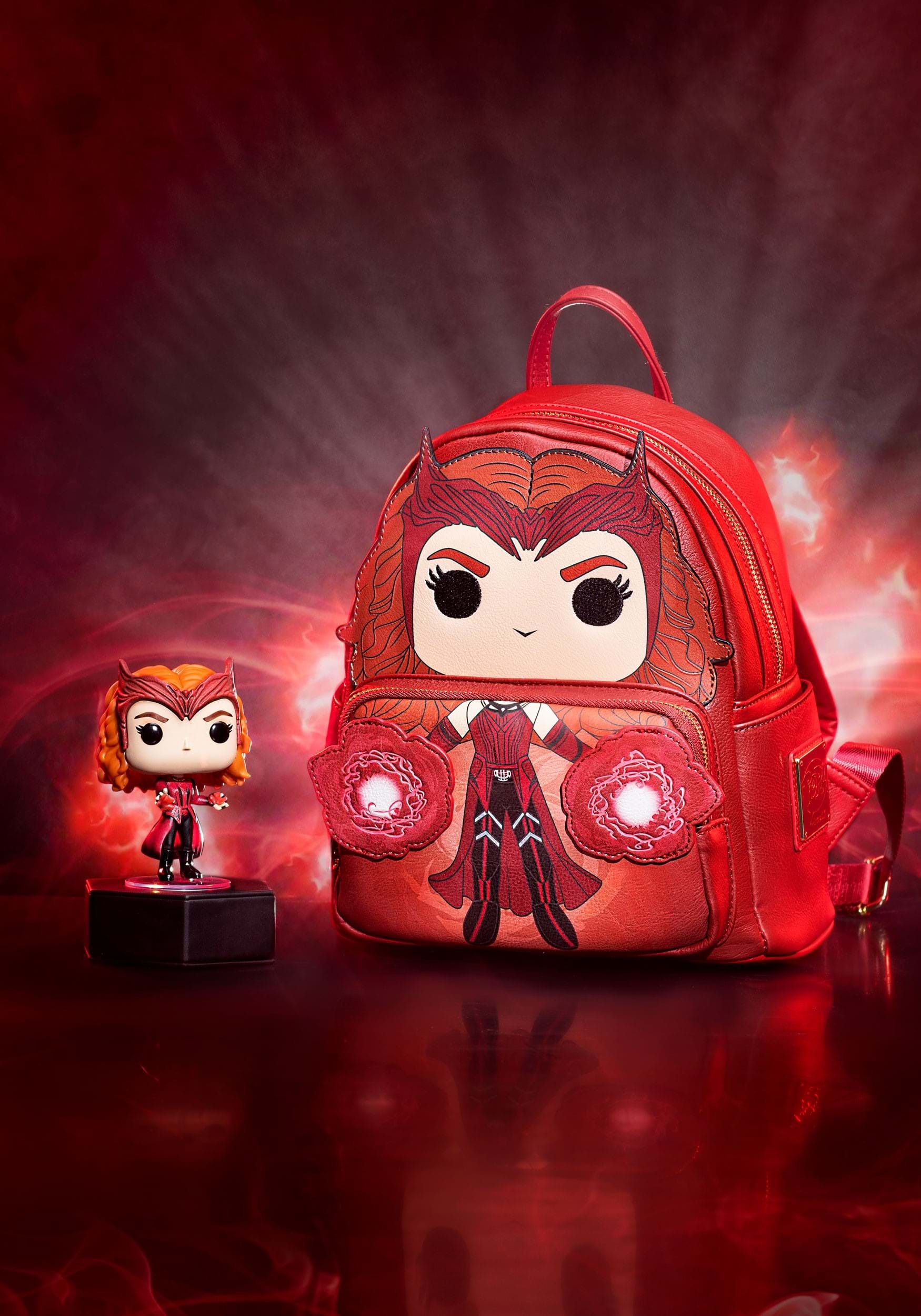 Loungefly Marvel Scarlet Witch Mini Backpack