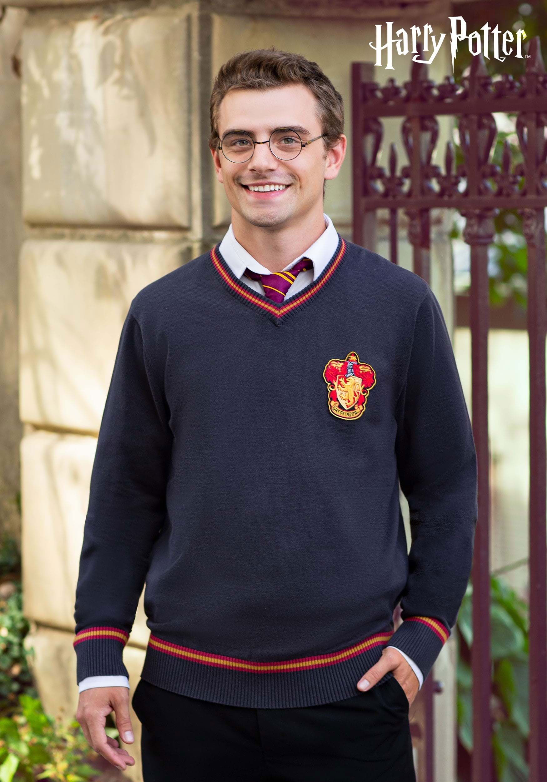 Gryffindor Uniform Harry Potter Sweater for Adults