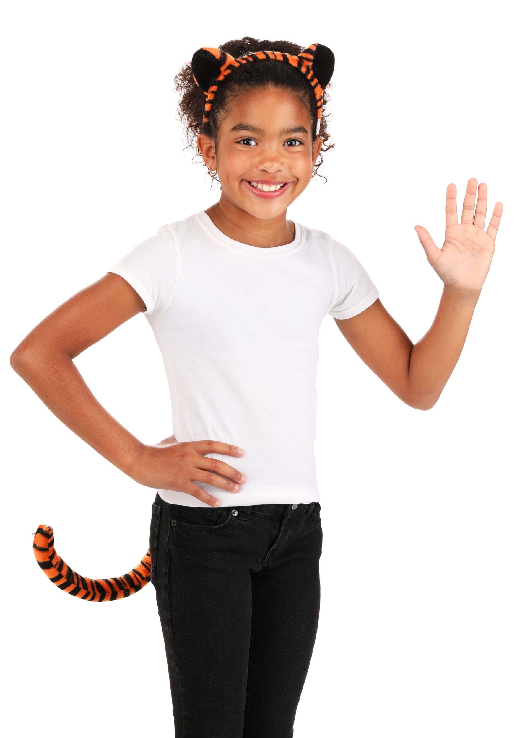 Tiger Ears & Tail Costume Set