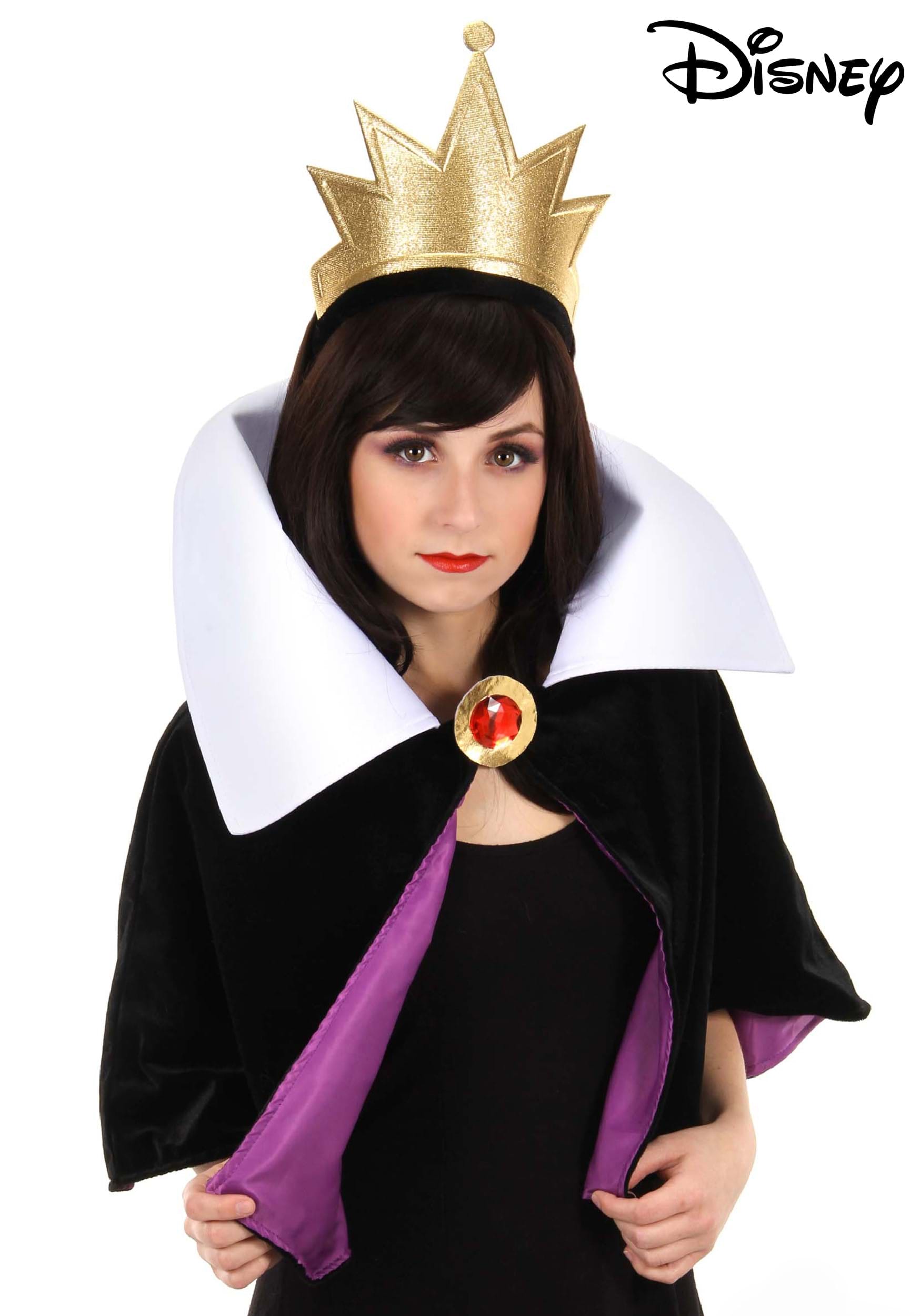 Disney Evil Queen Adult Headband and Collar Costume Set