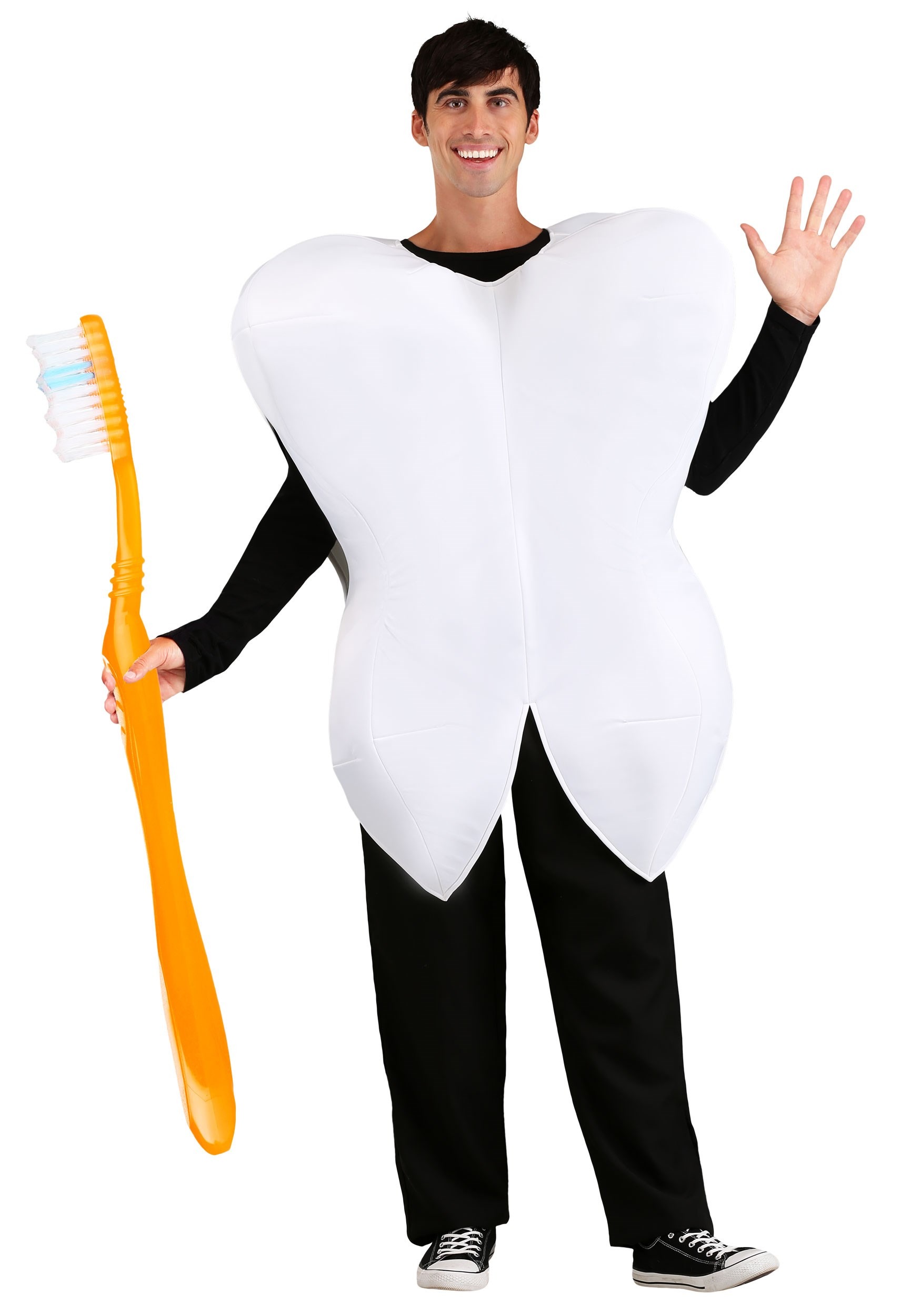 Adult White Tooth Costume