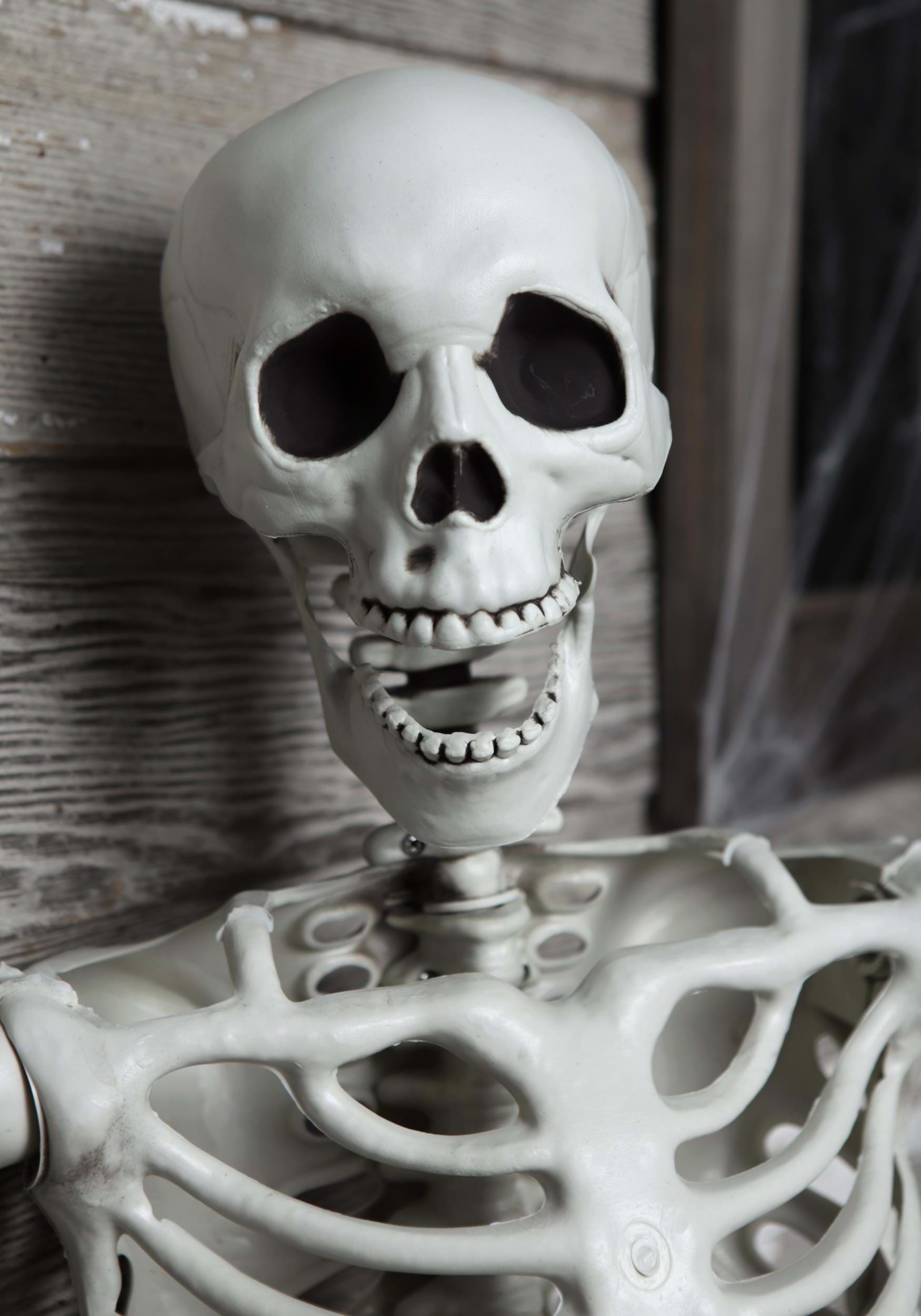 5FT Life Size Georgie the Skeleton Posable Decoration