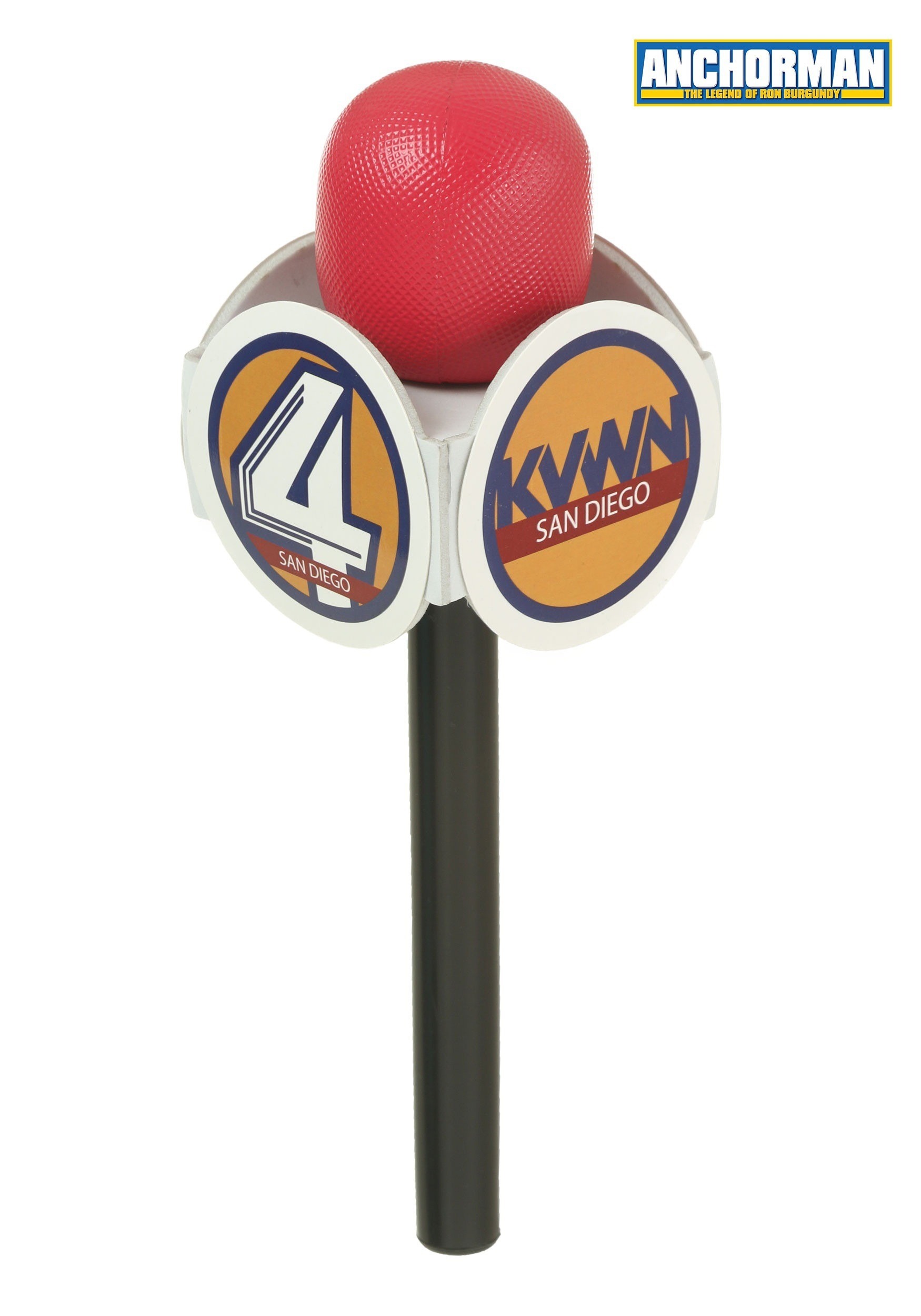 Anchorman KVWM Microphone Prop