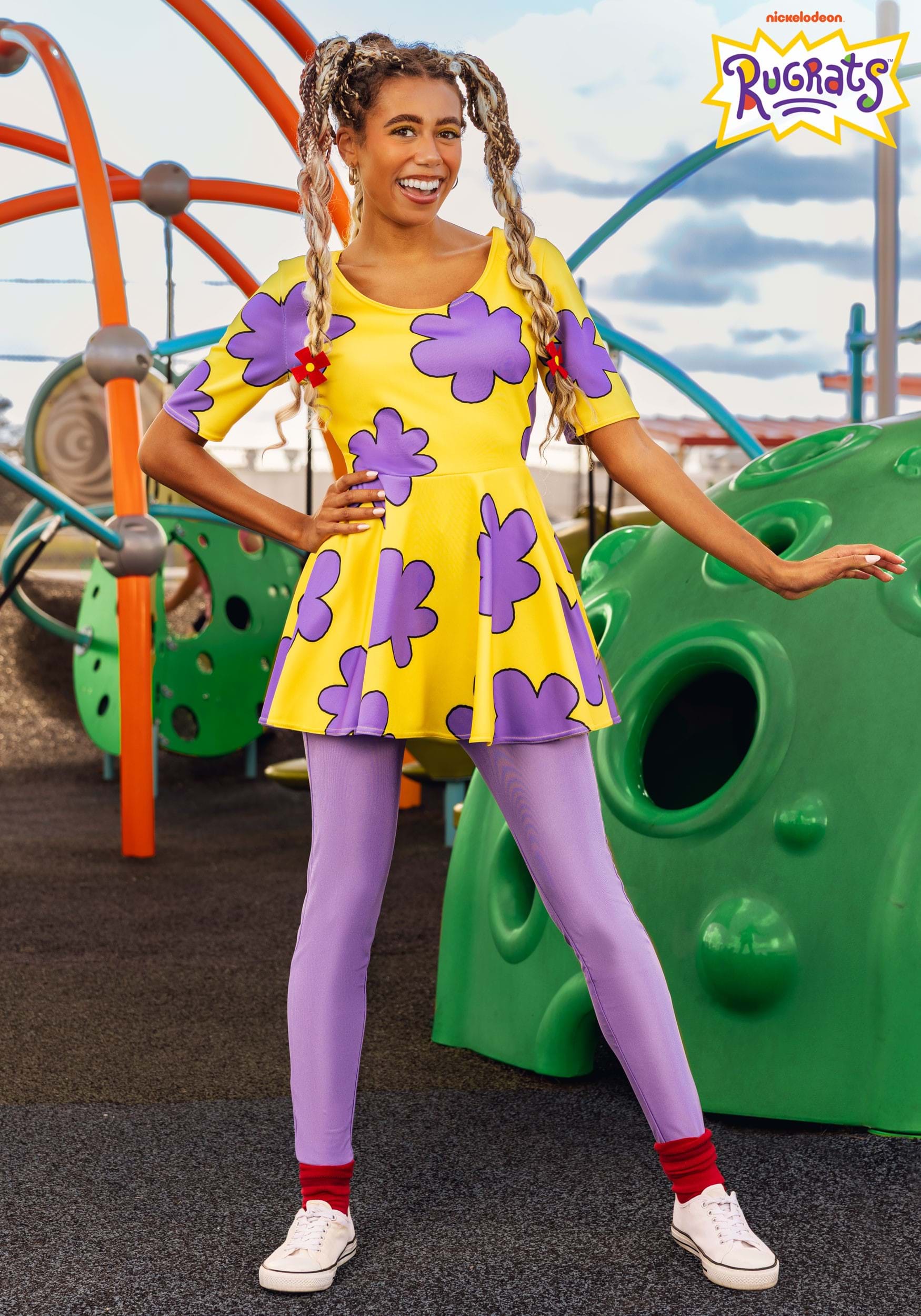 Women's Nickelodeon Rugrats Susie Costume