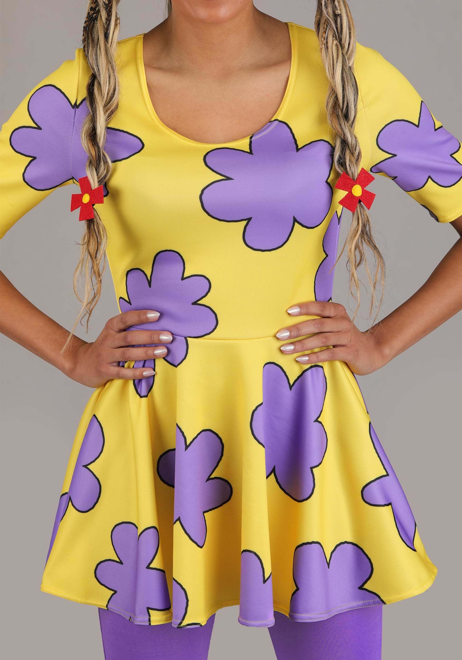 Women's Nickelodeon Rugrats Susie Costume