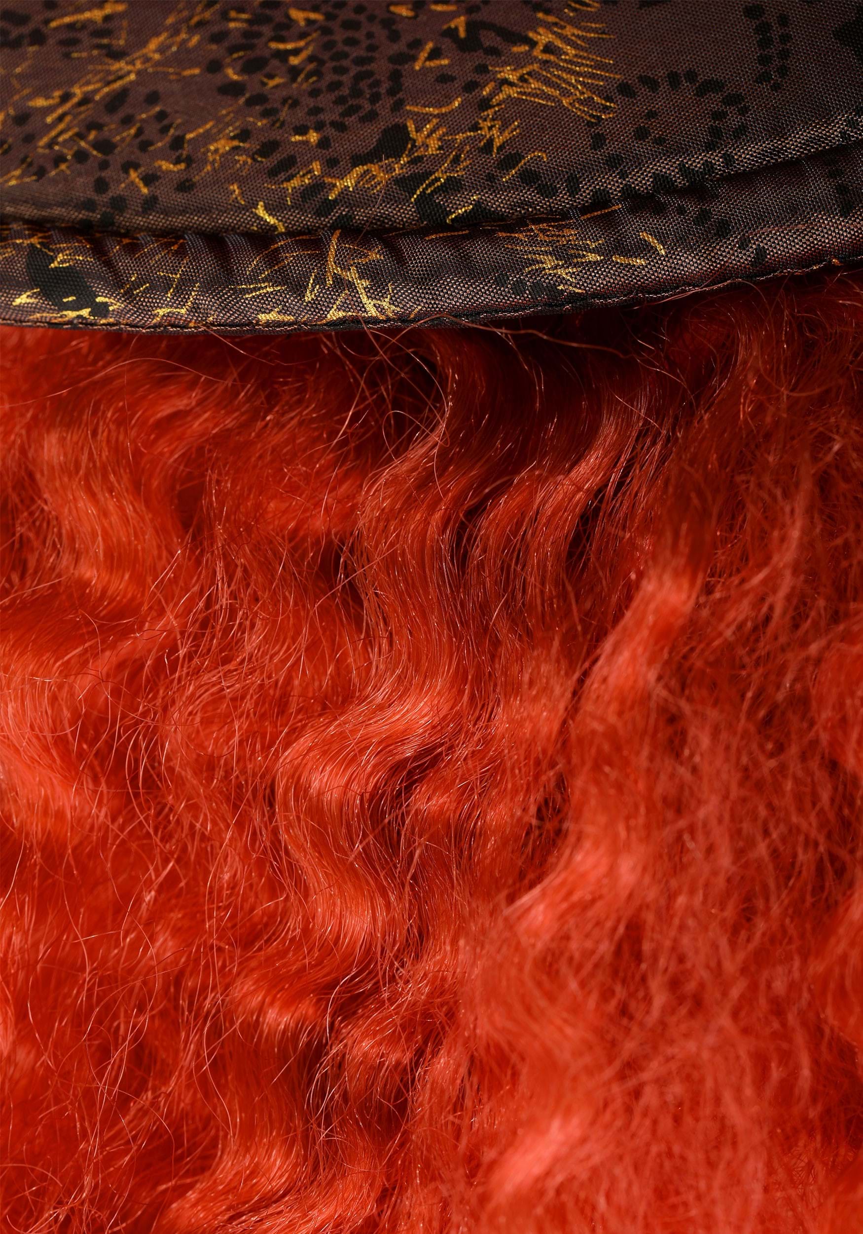 Disney Wonderland Movie Mad Hatter Costume Hat with Hair