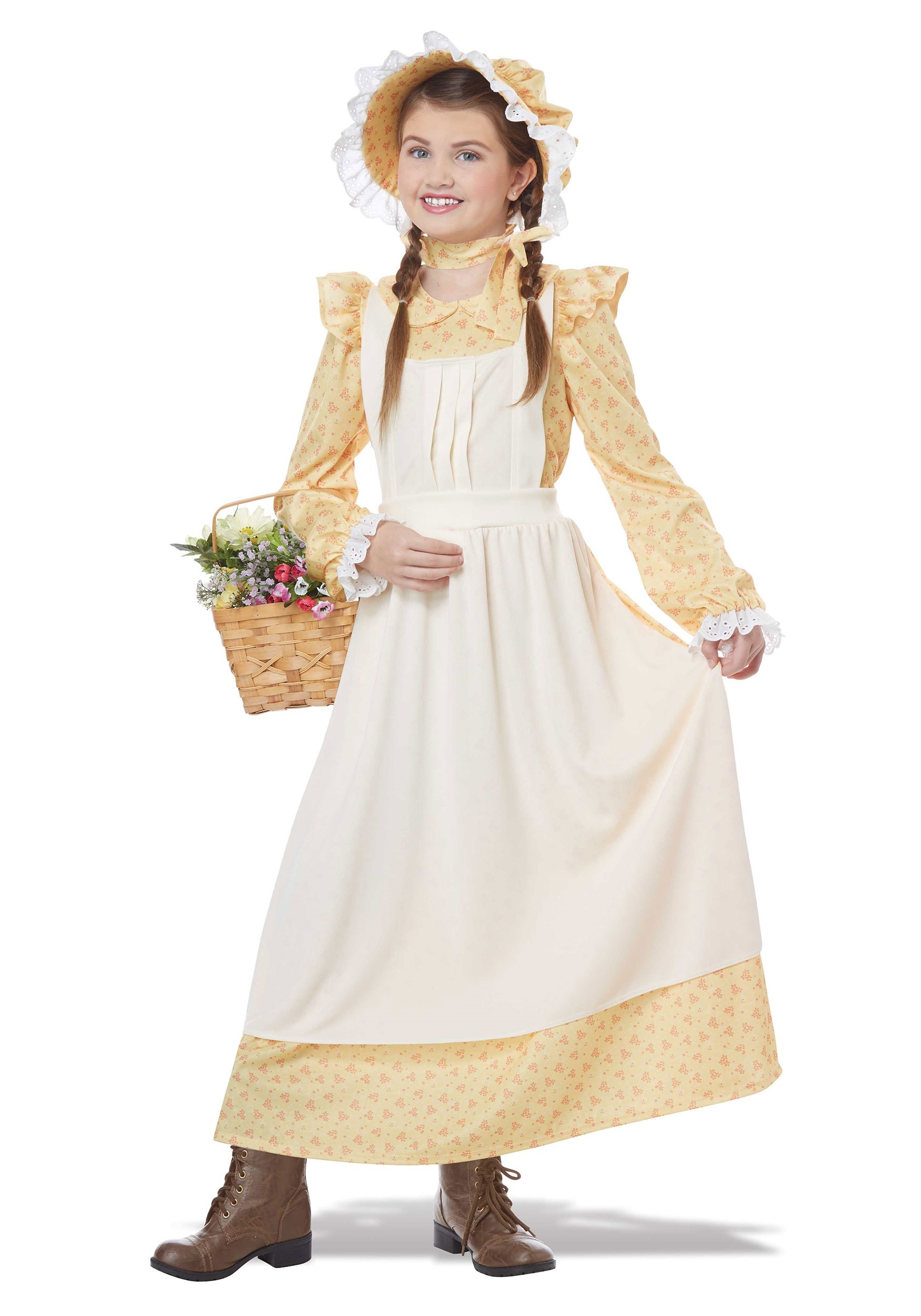 Prairie Girl Kids Costume