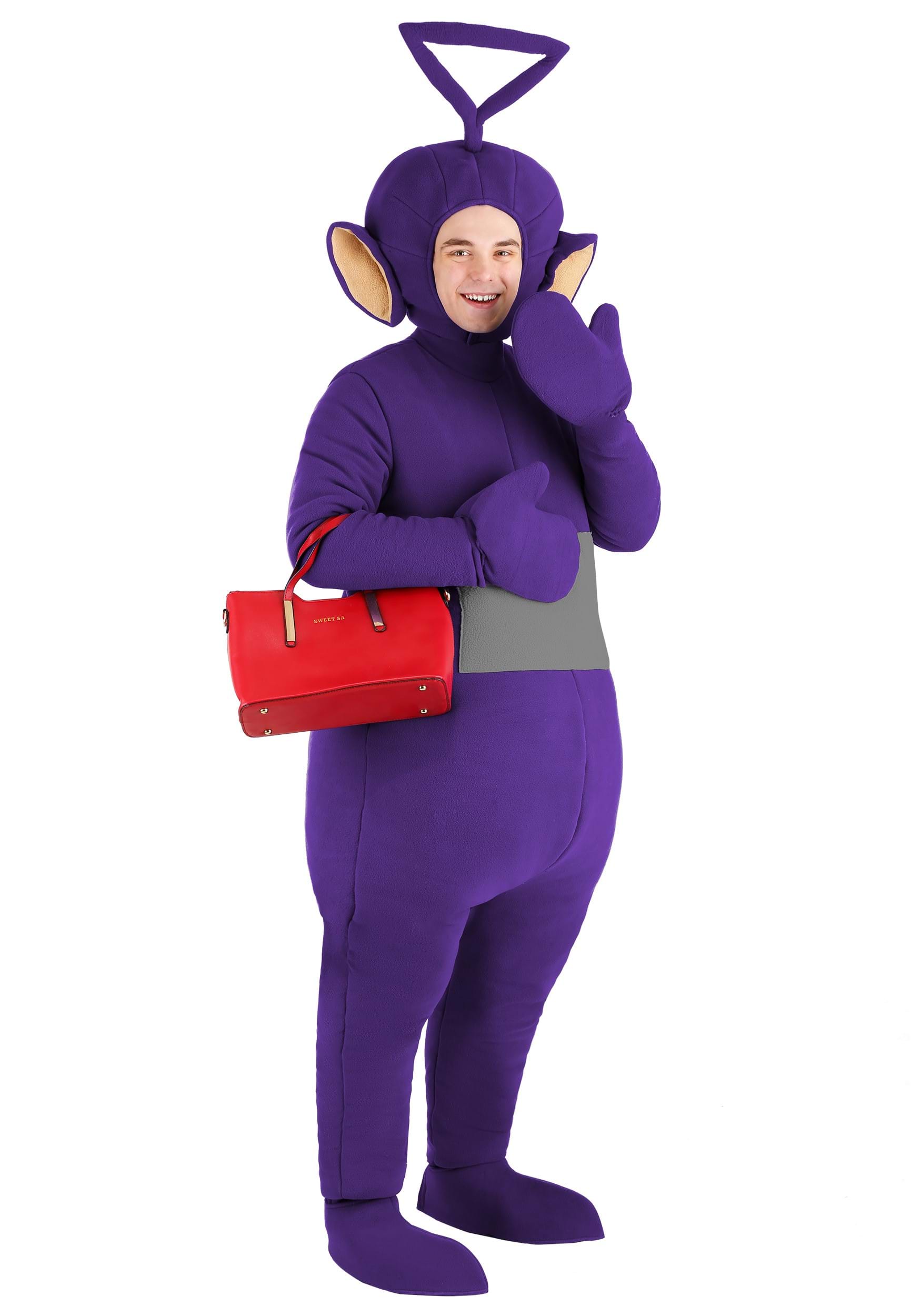 Tinky Winky Teletubbies Adult Costume 7 Tinky Winky Teletubbies Adult Costume
