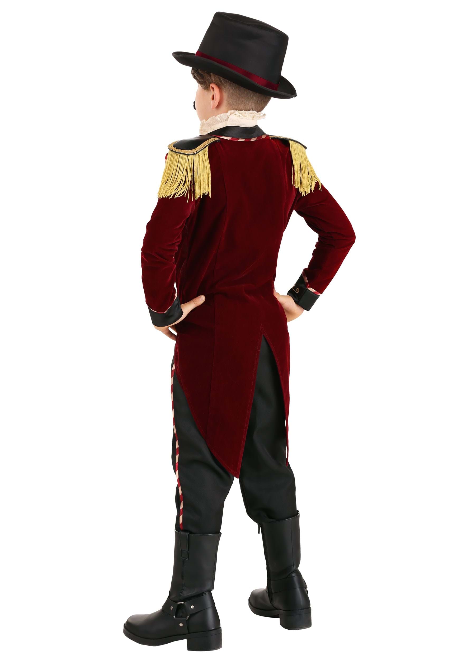 Boy's Possessed Ringmaster Costume