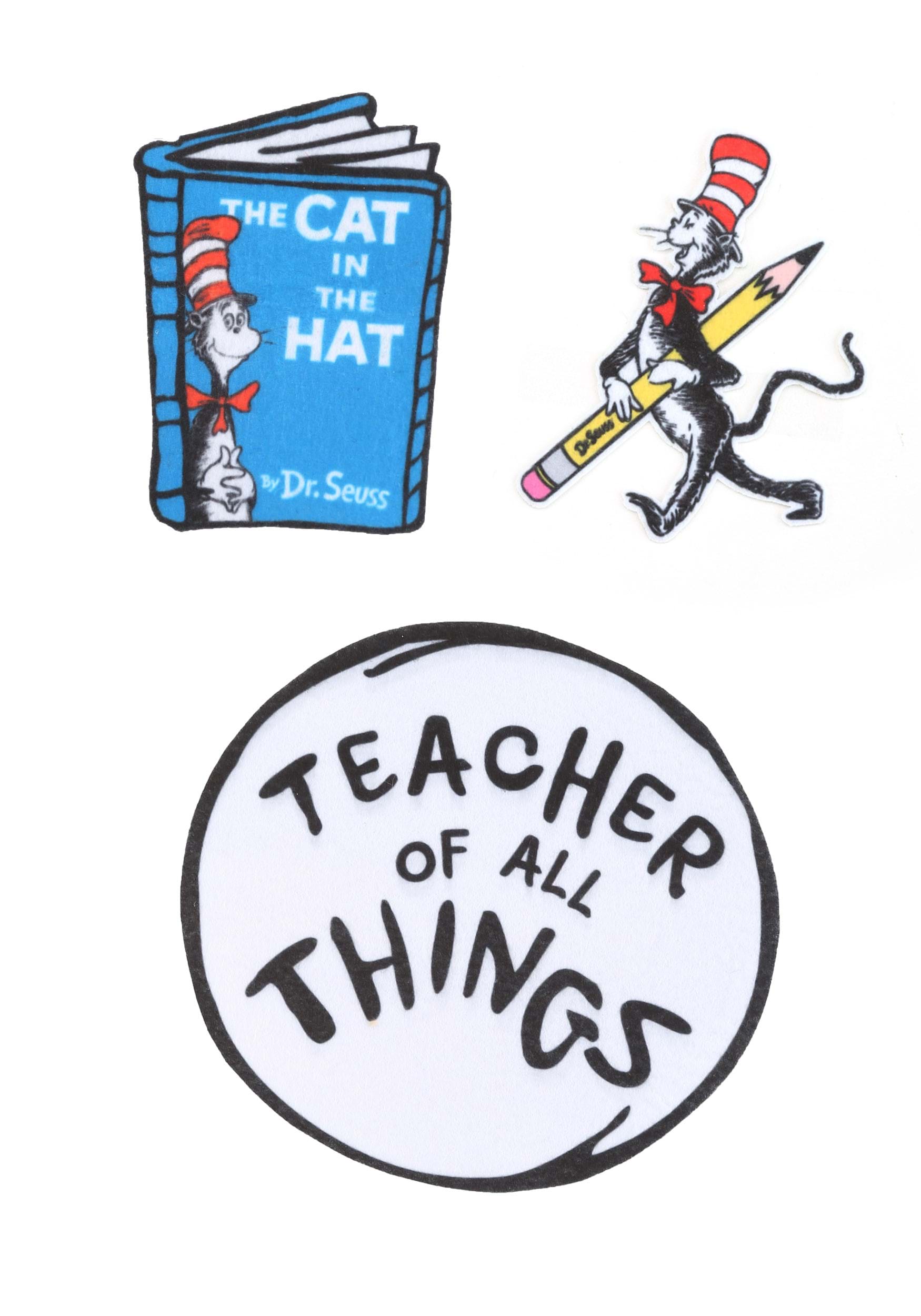 Teacher of All Things Cat in the Hat Patch Set