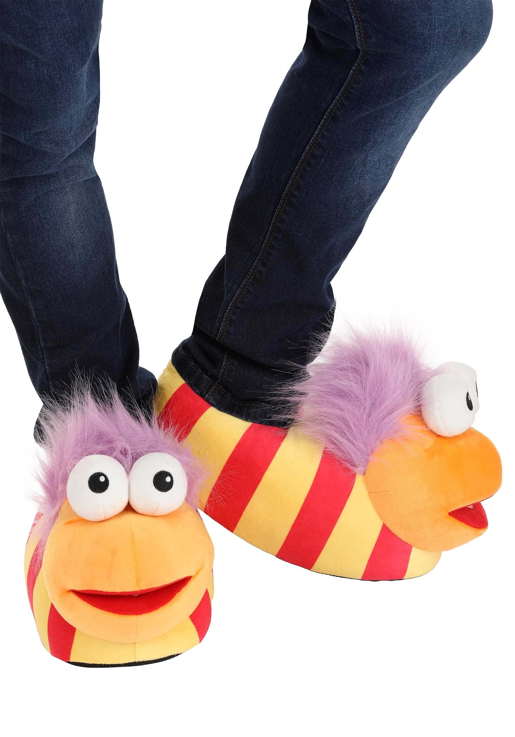 Adult Fraggle Rock Gobo Plush Slippers