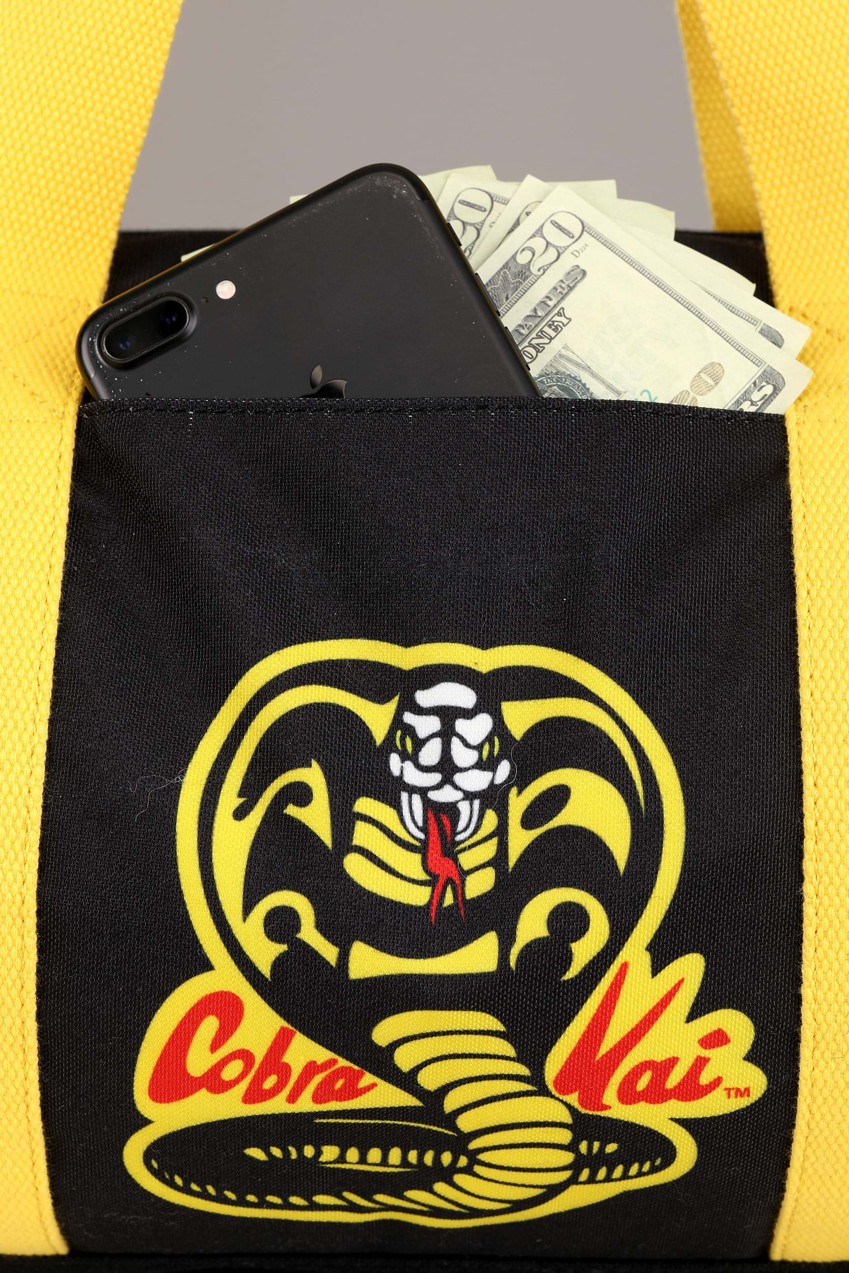Cobra Kai Black Duffle Bag