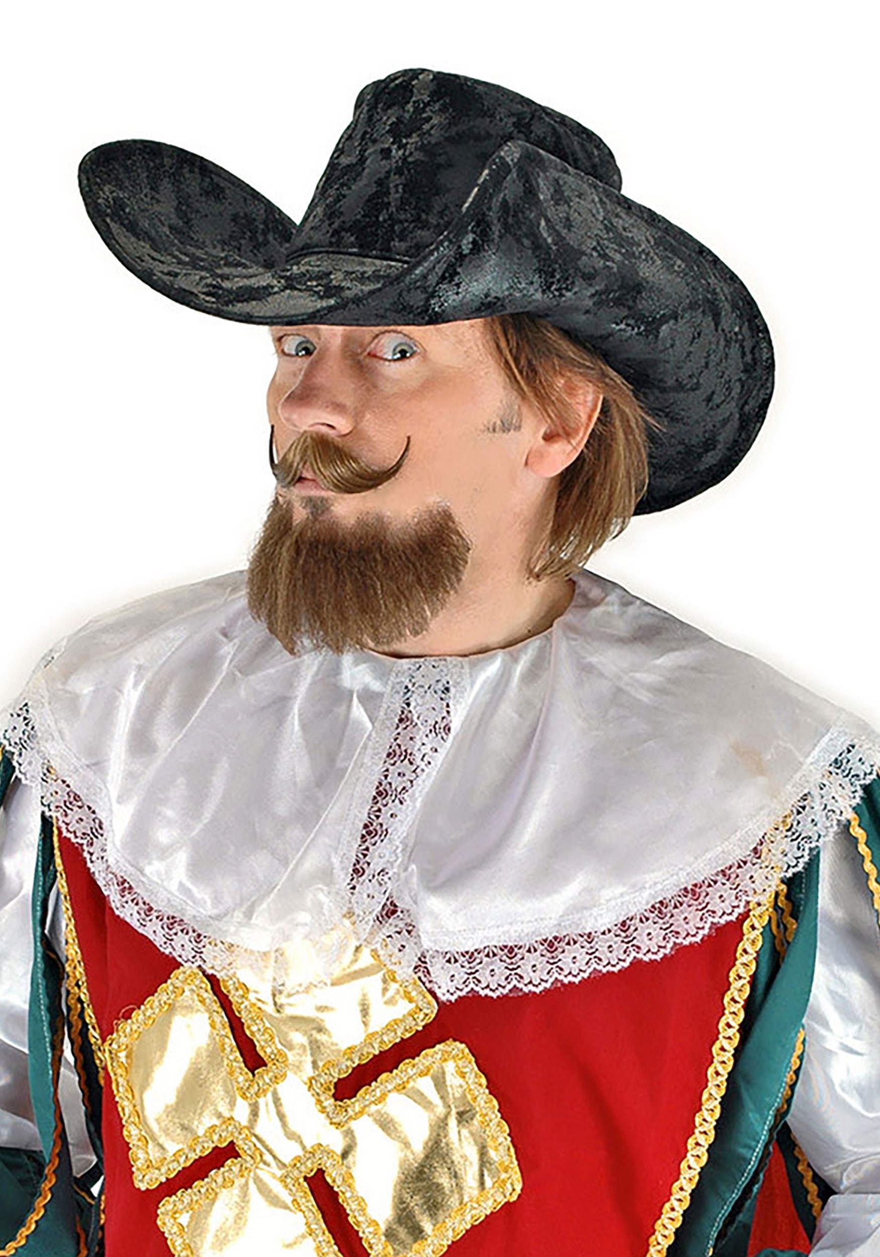 Musketeer Costume Hat for Men