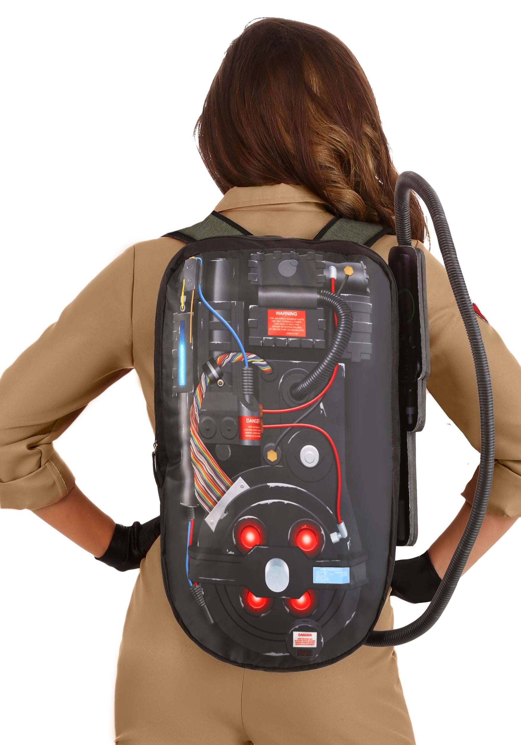 Women's Plus Size Ghostbusters Jumpsuit Costume