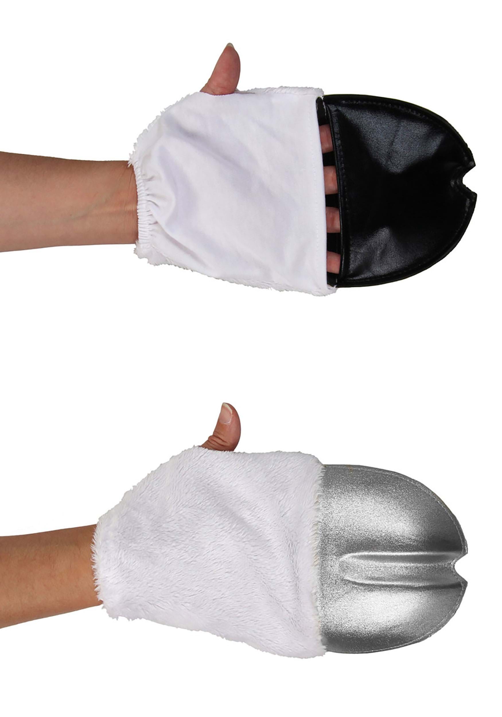 Front Hooves for Unicorn Costume Silver 1 Front Hooves for Unicorn Costume Silver