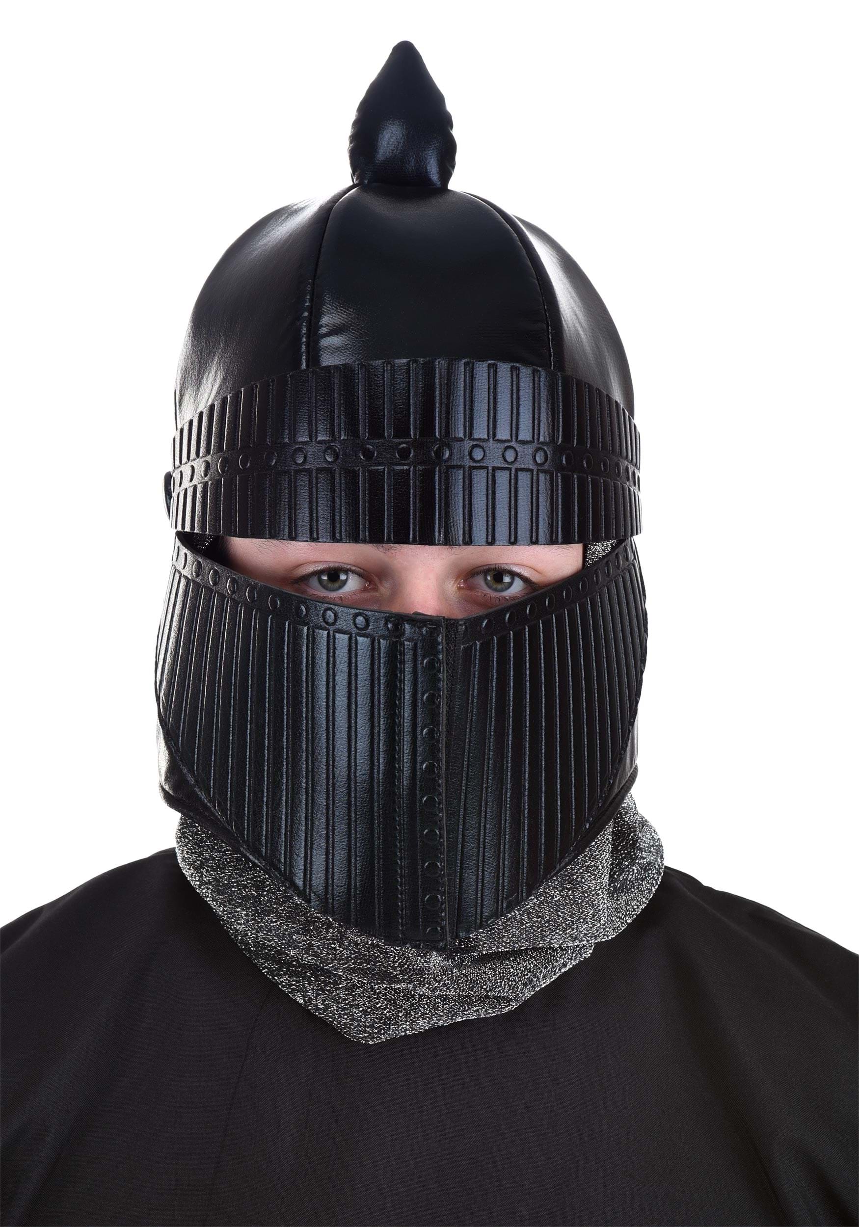 Foam Black Knight Helmet