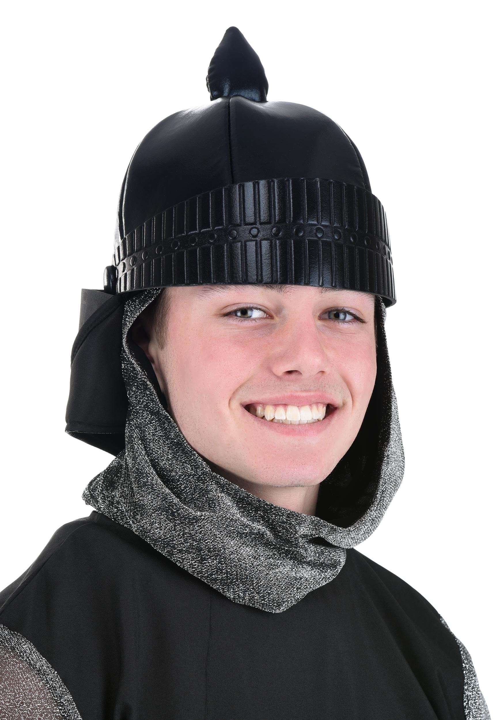 Foam Black Knight Helmet