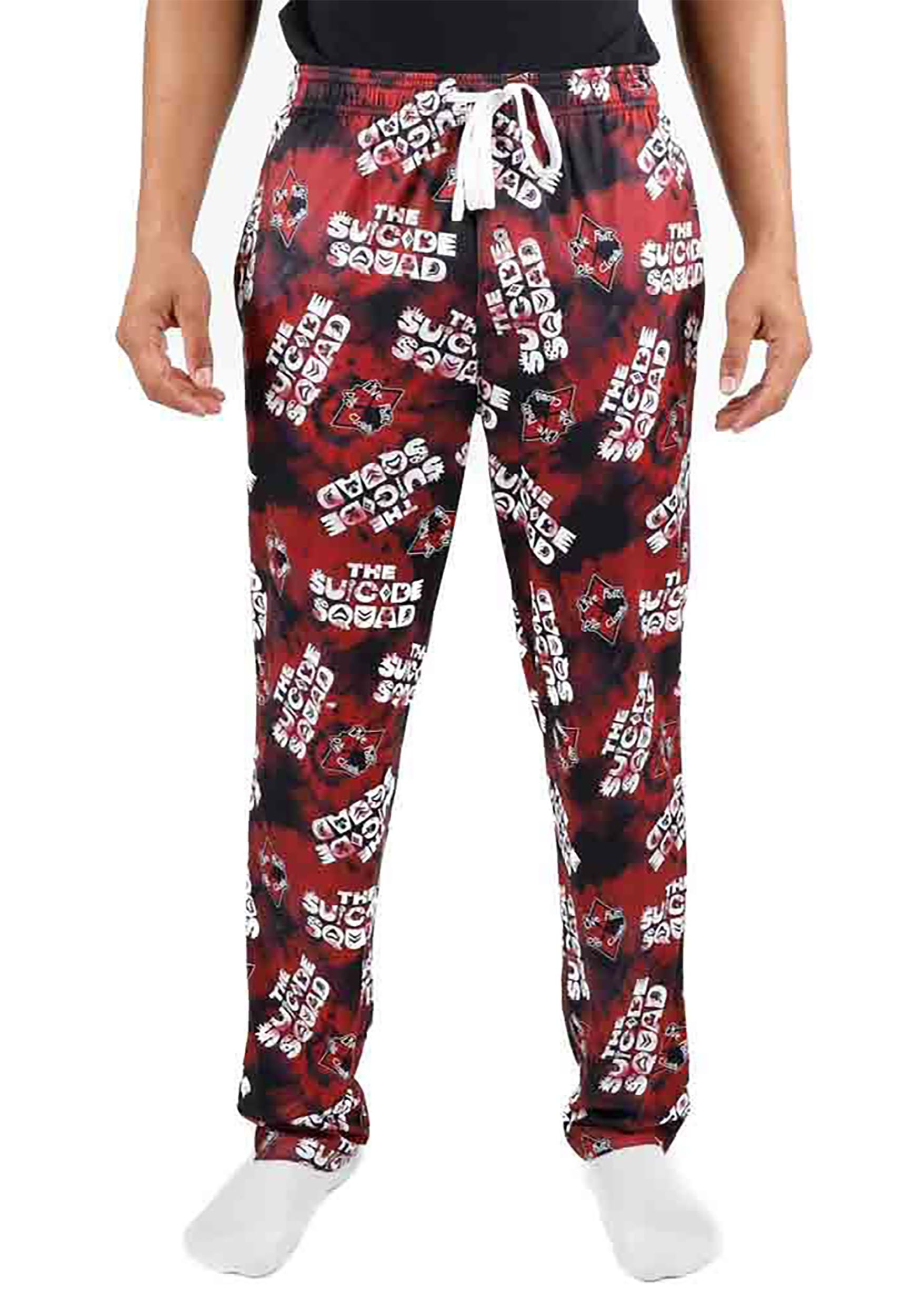 Adult DC Comics Suicide Squad Logo Toss Sleep Pant