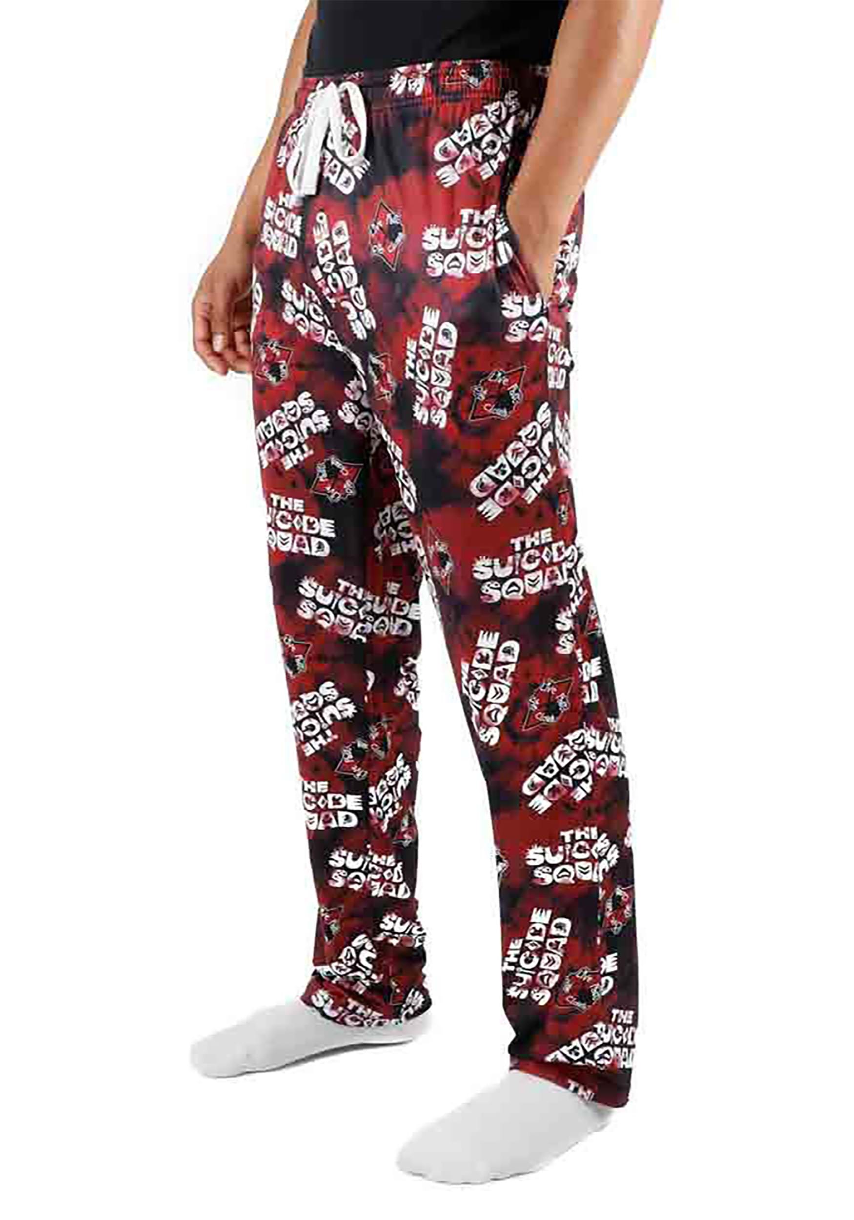 Adult DC Comics Suicide Squad Logo Toss Sleep Pant