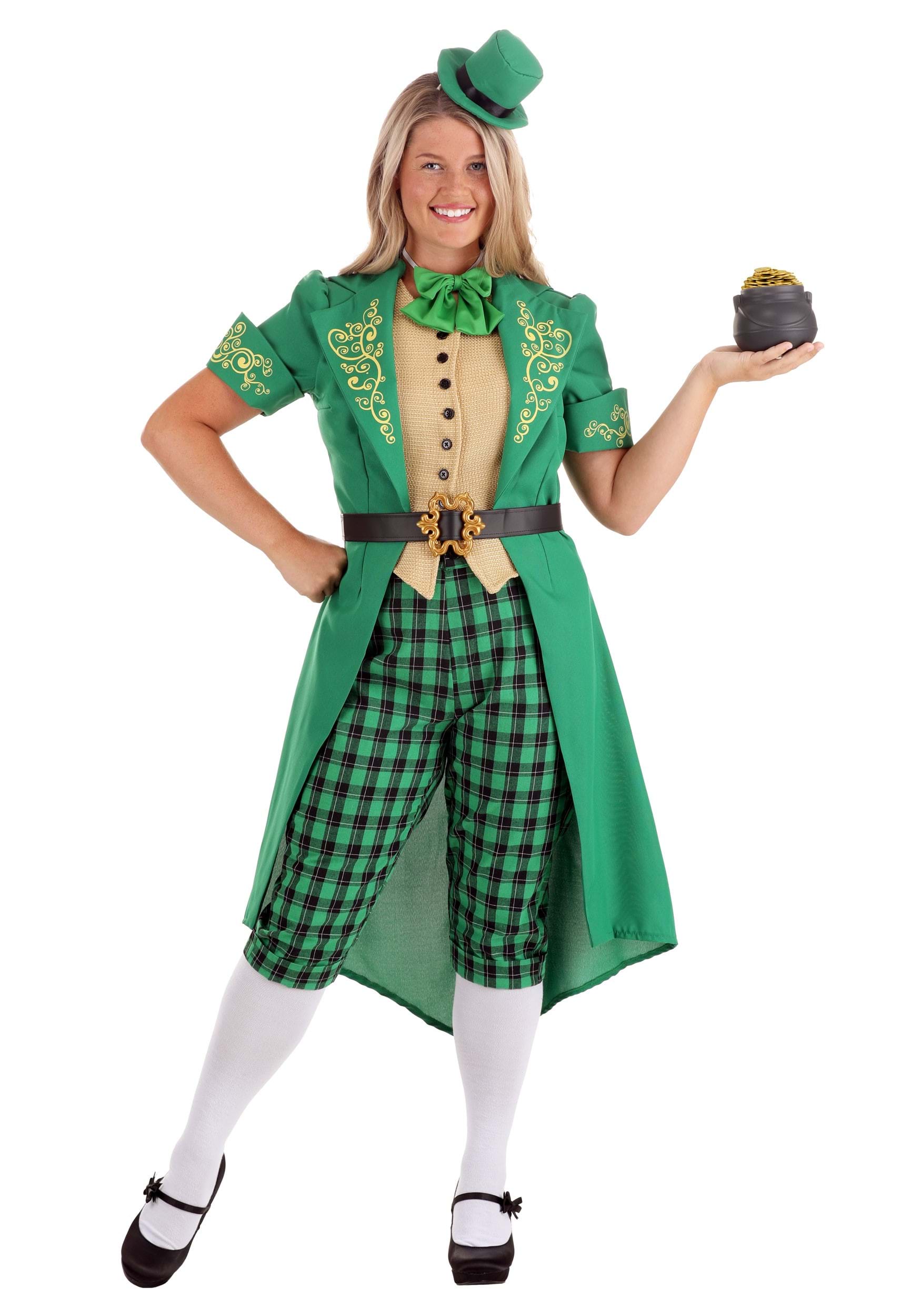 Women's Charming Leprechaun Costume