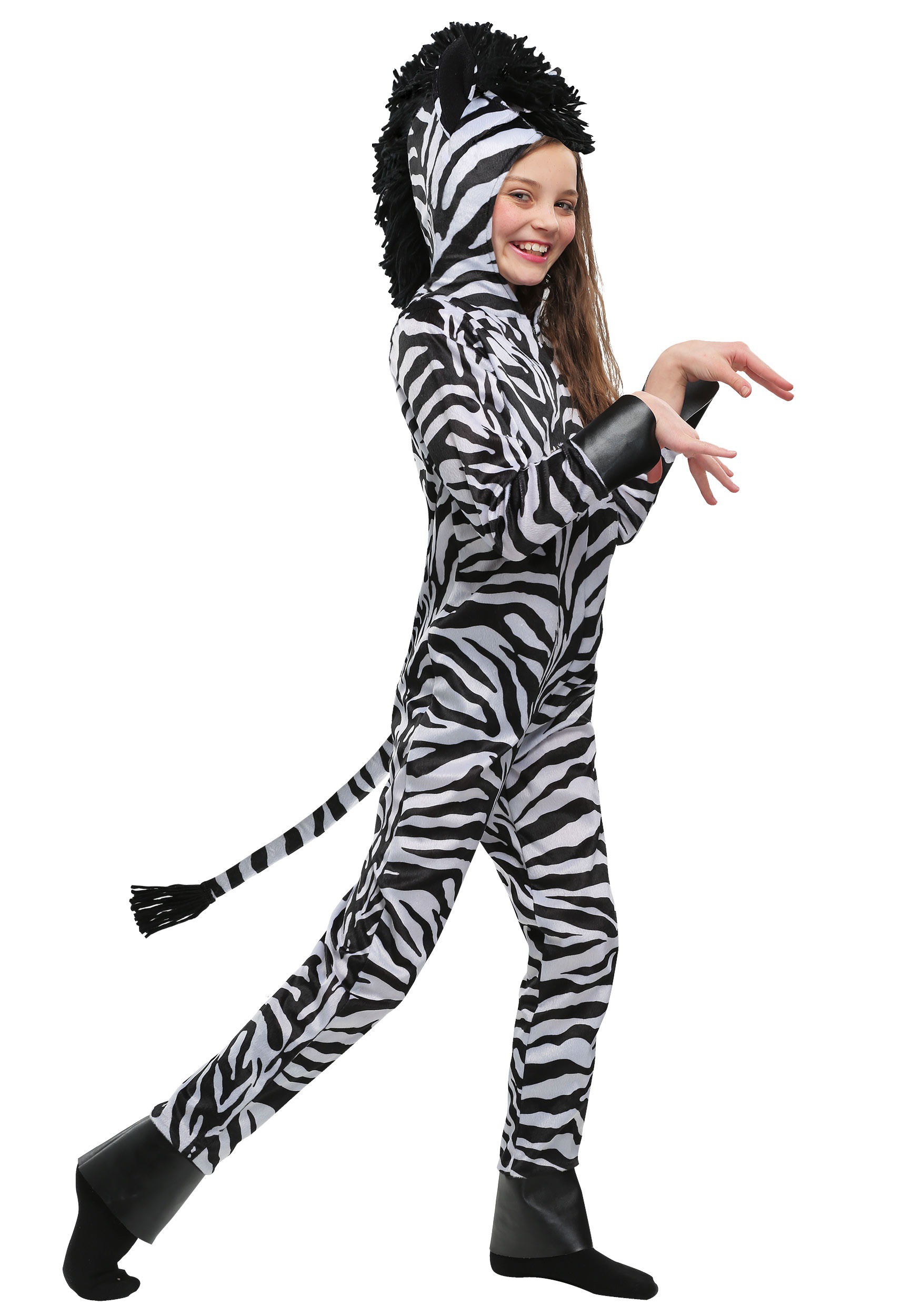 Wild Zebra Costume for Kids 1 Wild Zebra Costume for Kids
