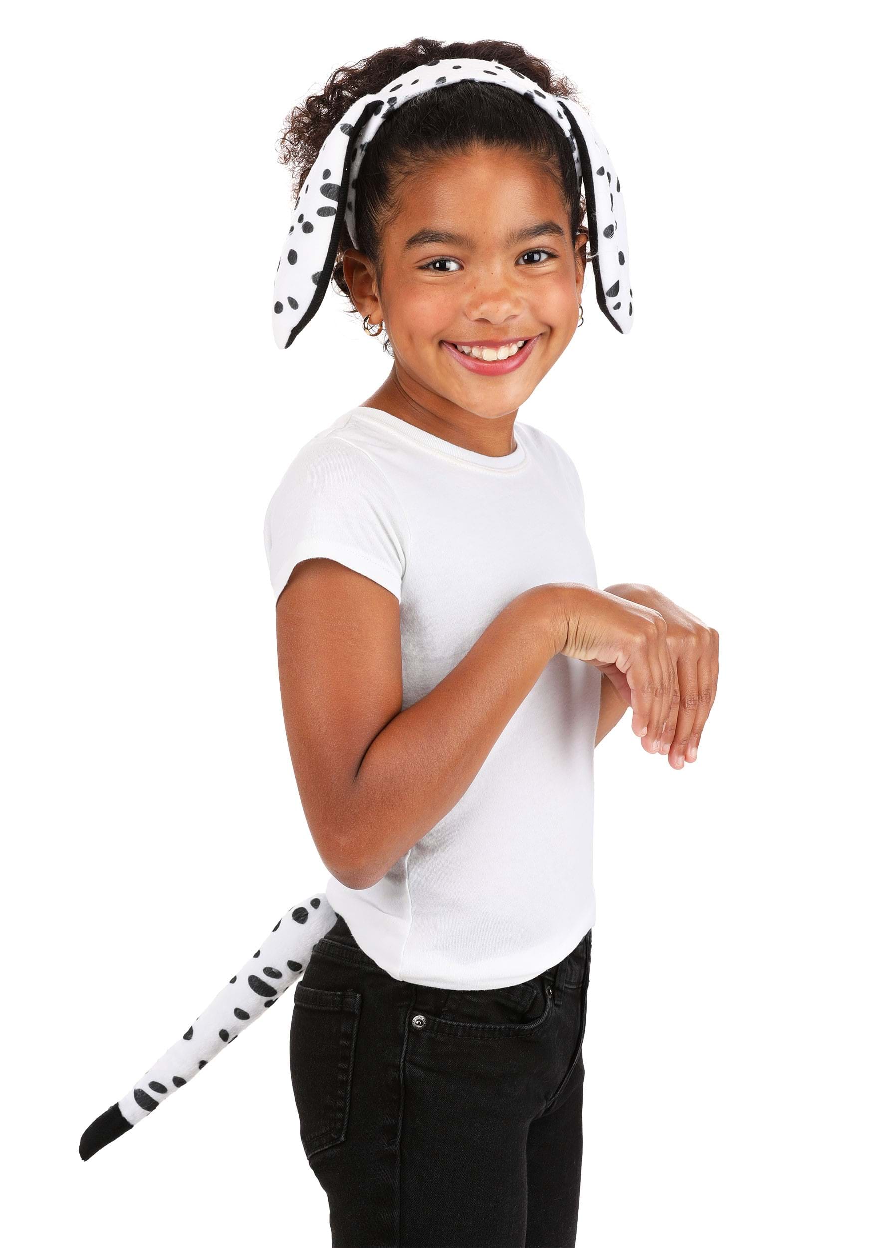 Dalmatian Ears & Tail Costume Set