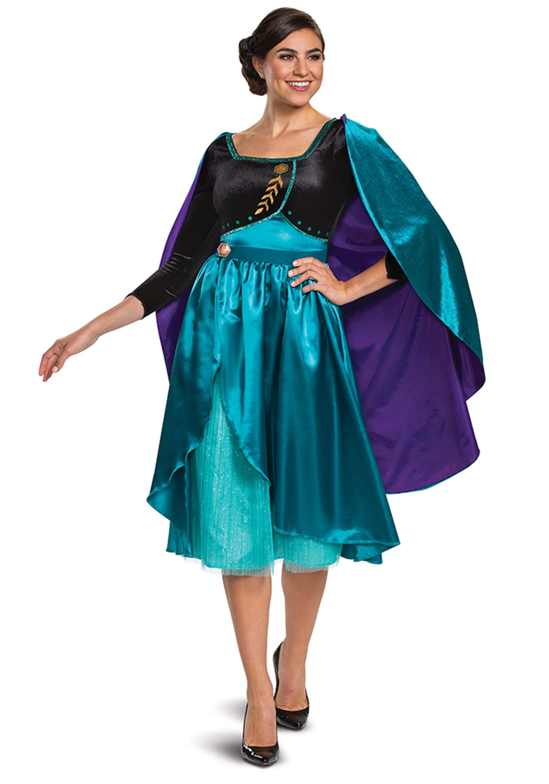 Frozen Adult Queen Anna Deluxe Costume