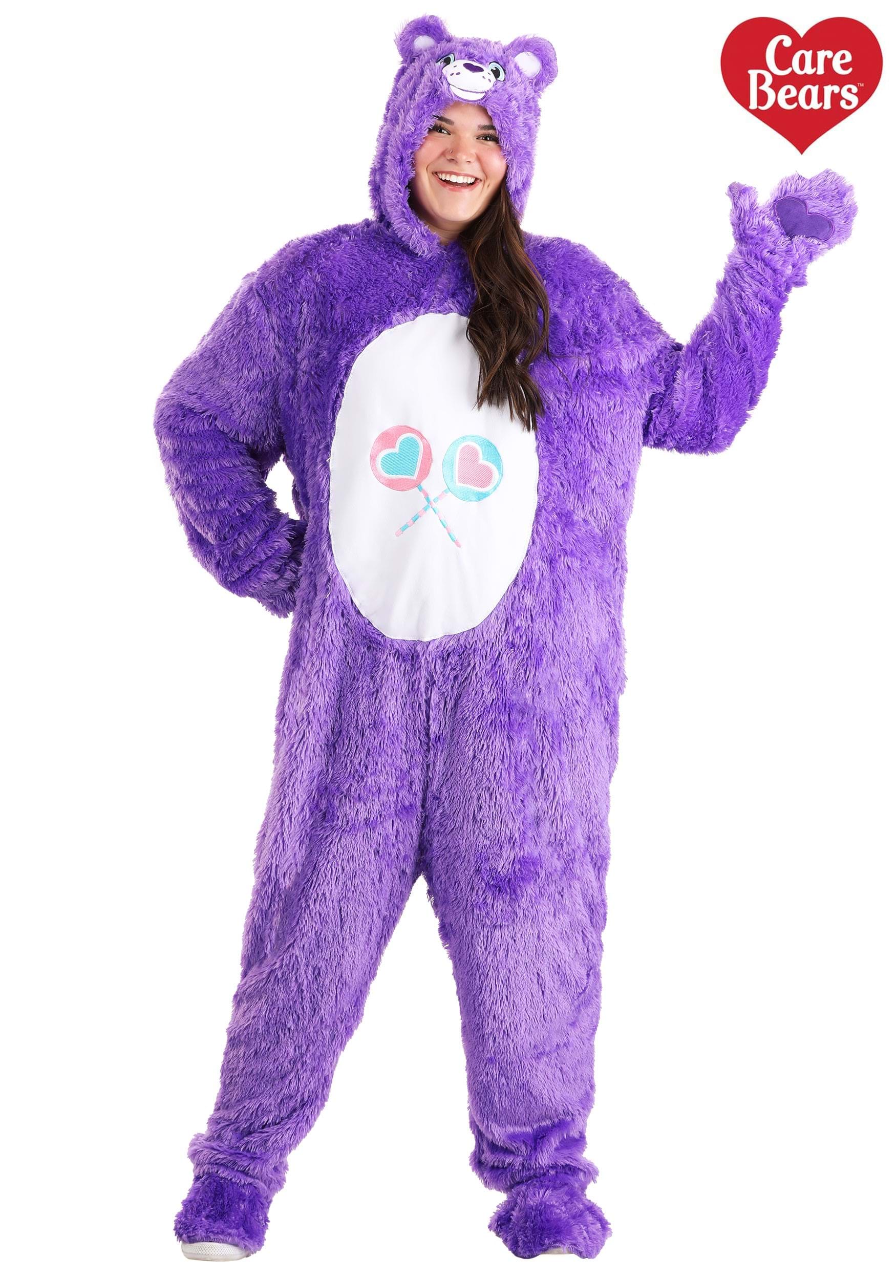 Adult Care Bears Share Bear Plus Size Costume