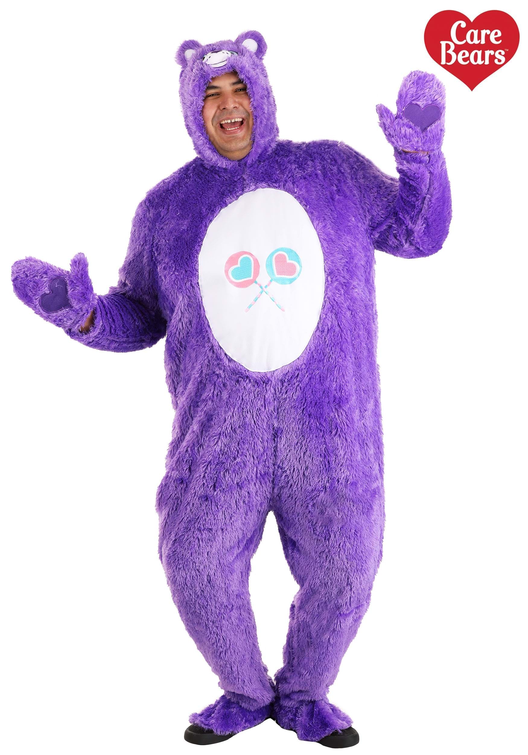 Adult Care Bears Share Bear Plus Size Costume