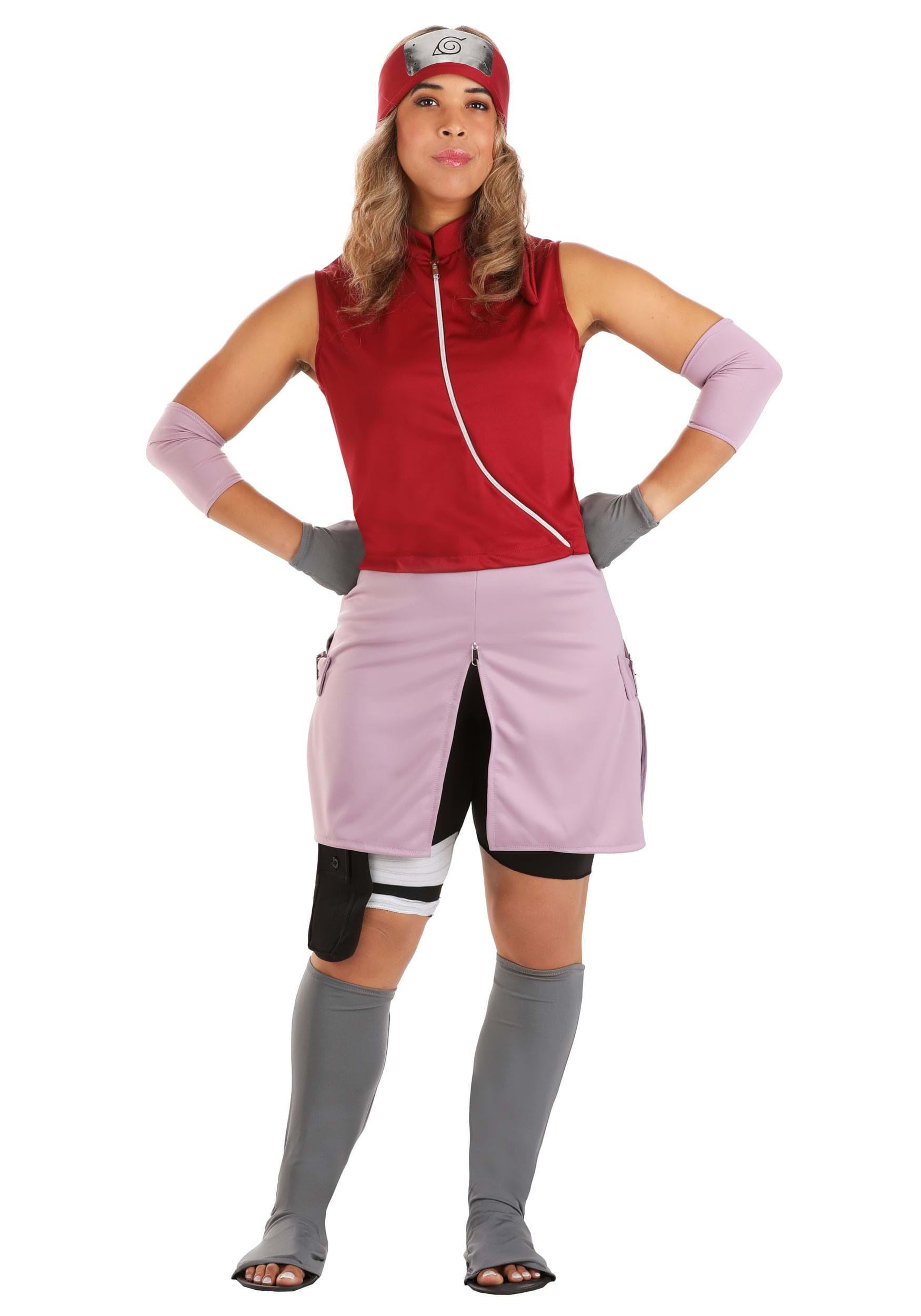 Women's Naruto Shippuden Sakura Haruno Costume 15 Women's Naruto Shippuden Sakura Haruno Costume