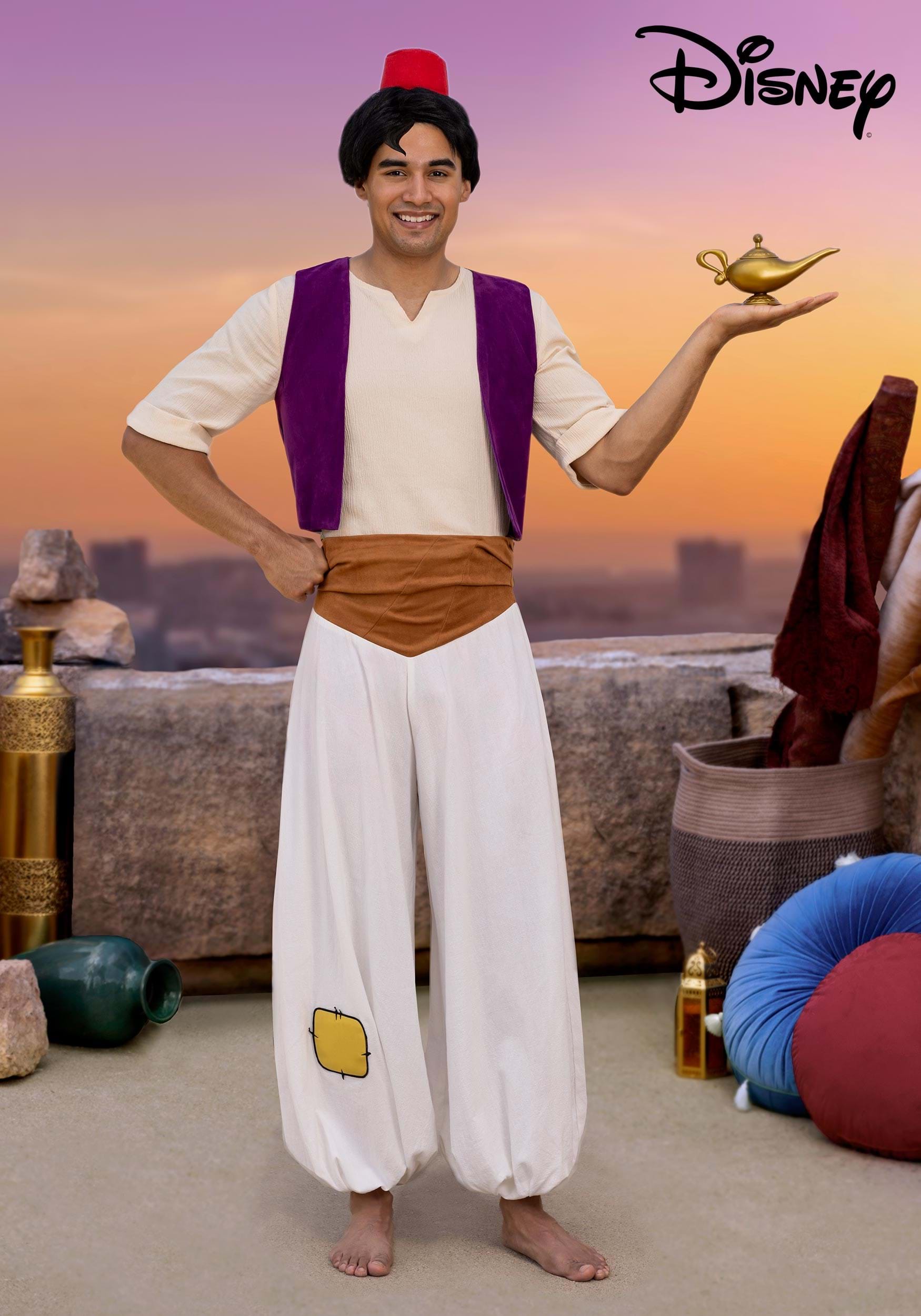 Deluxe Disney Aladdin Street Rat Men's Costume