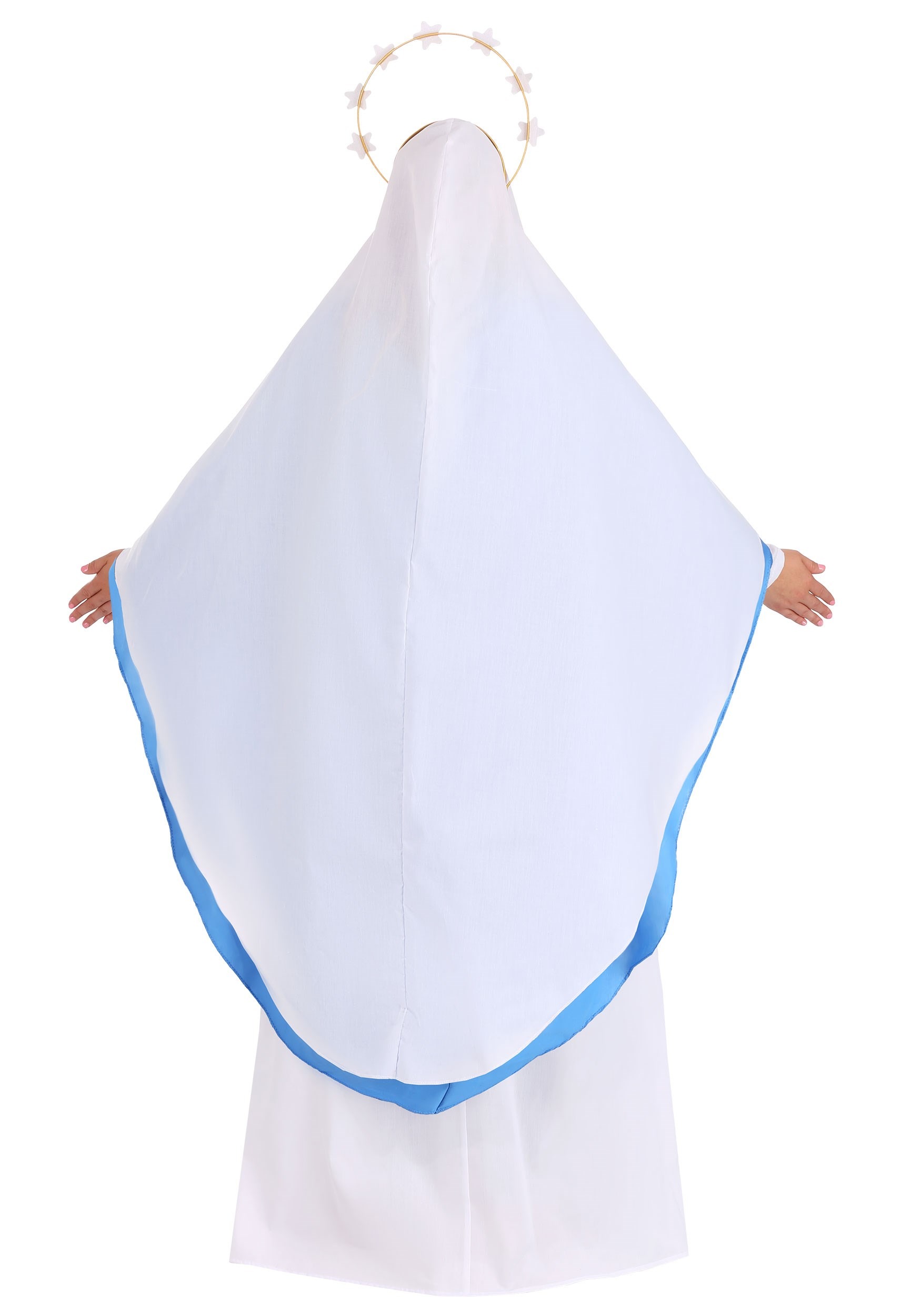 Women's Plus Size Nativity Mary Costume 2 Women's Plus Size Nativity Mary Costume
