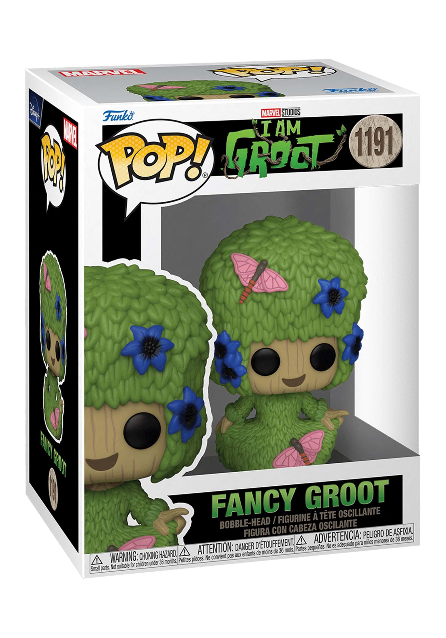 POP! Marvel: I Am Groot - Fancy Groot Vinyl Figure