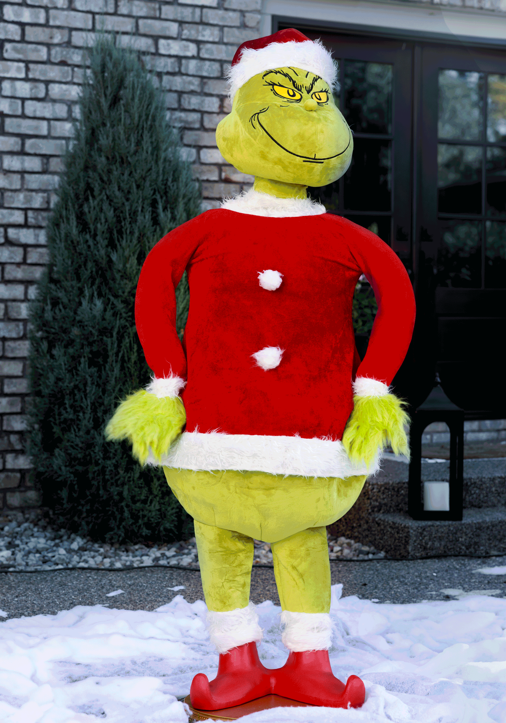 Grinch Santa Christmas Animatronic