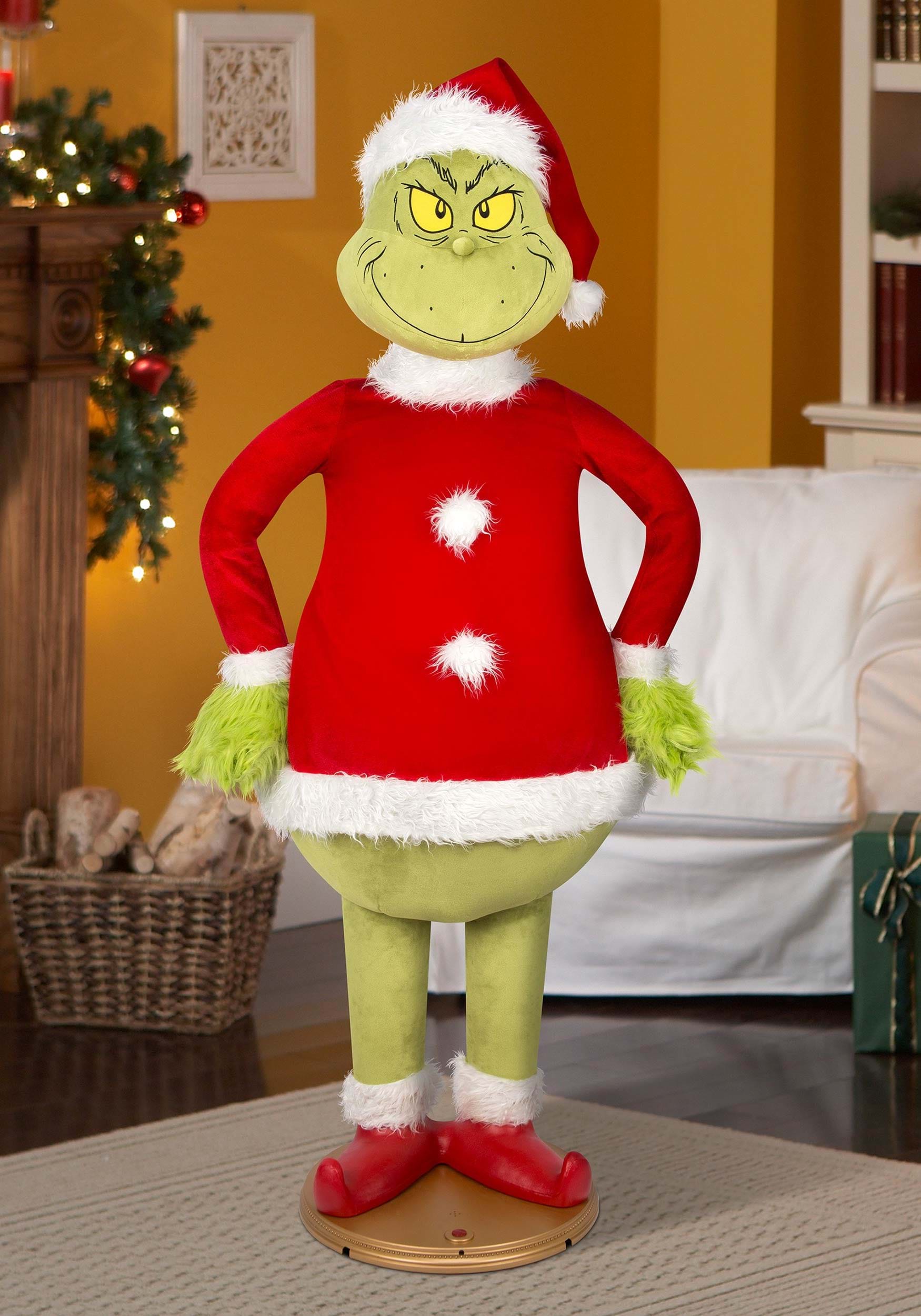 Grinch Santa Christmas Animatronic